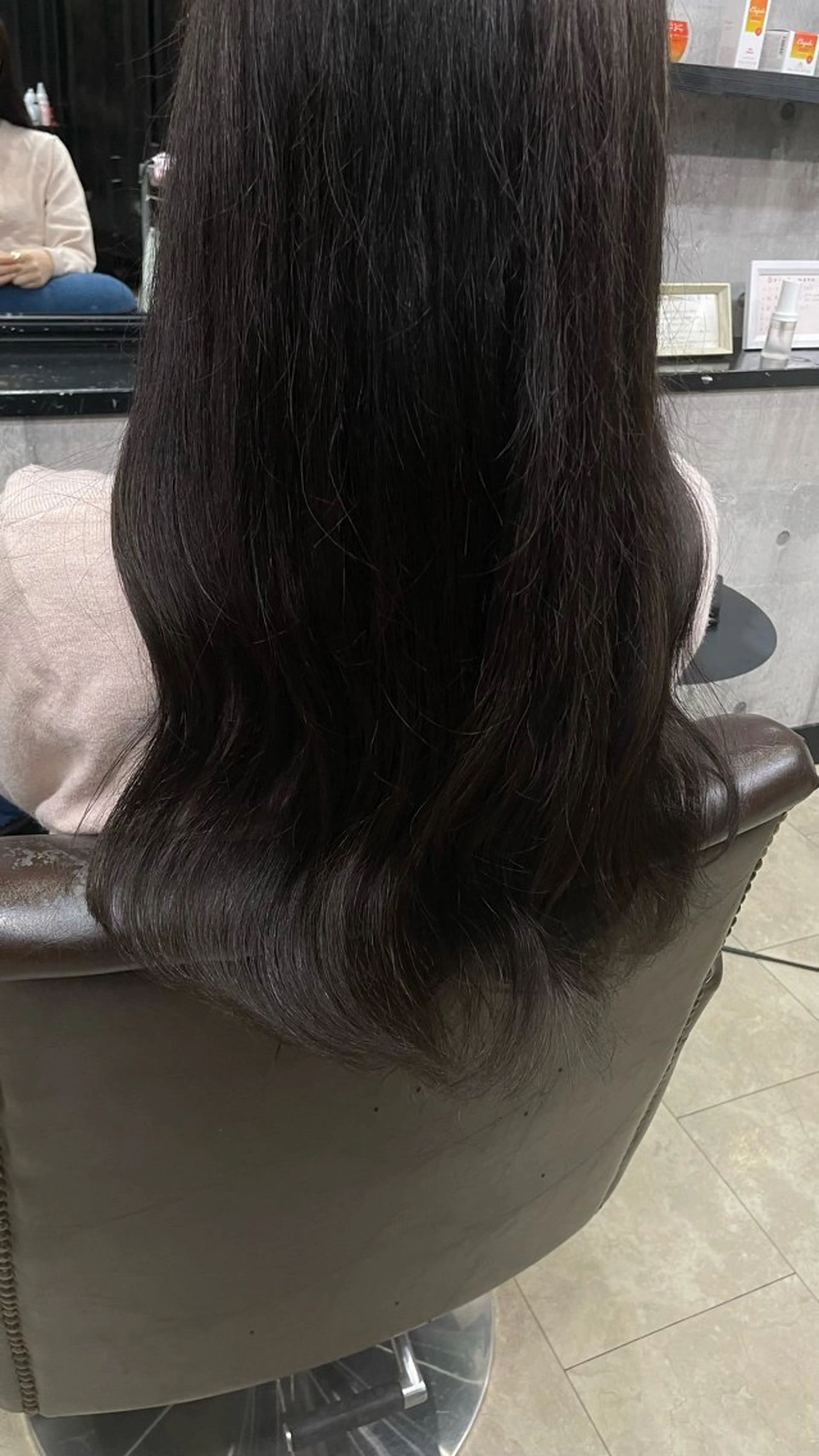 ロング カラー 黒髪 ナチュラルブラック laviemoon/ Sayuriのヘアスタイル