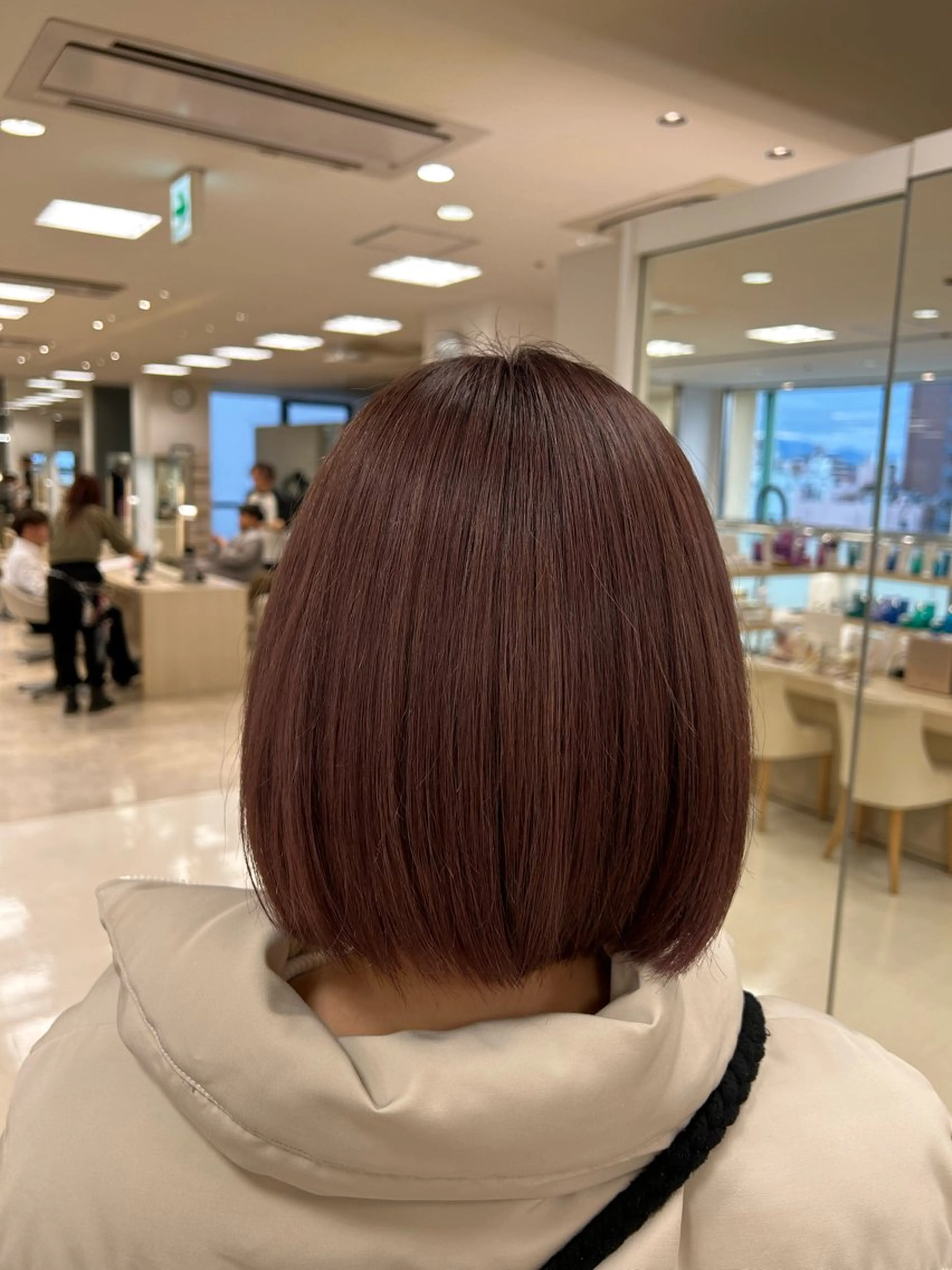 カラー ヘアカラー トリートメント 💜暖色系カラー/ ブリーチカラー💜のヘアスタイル