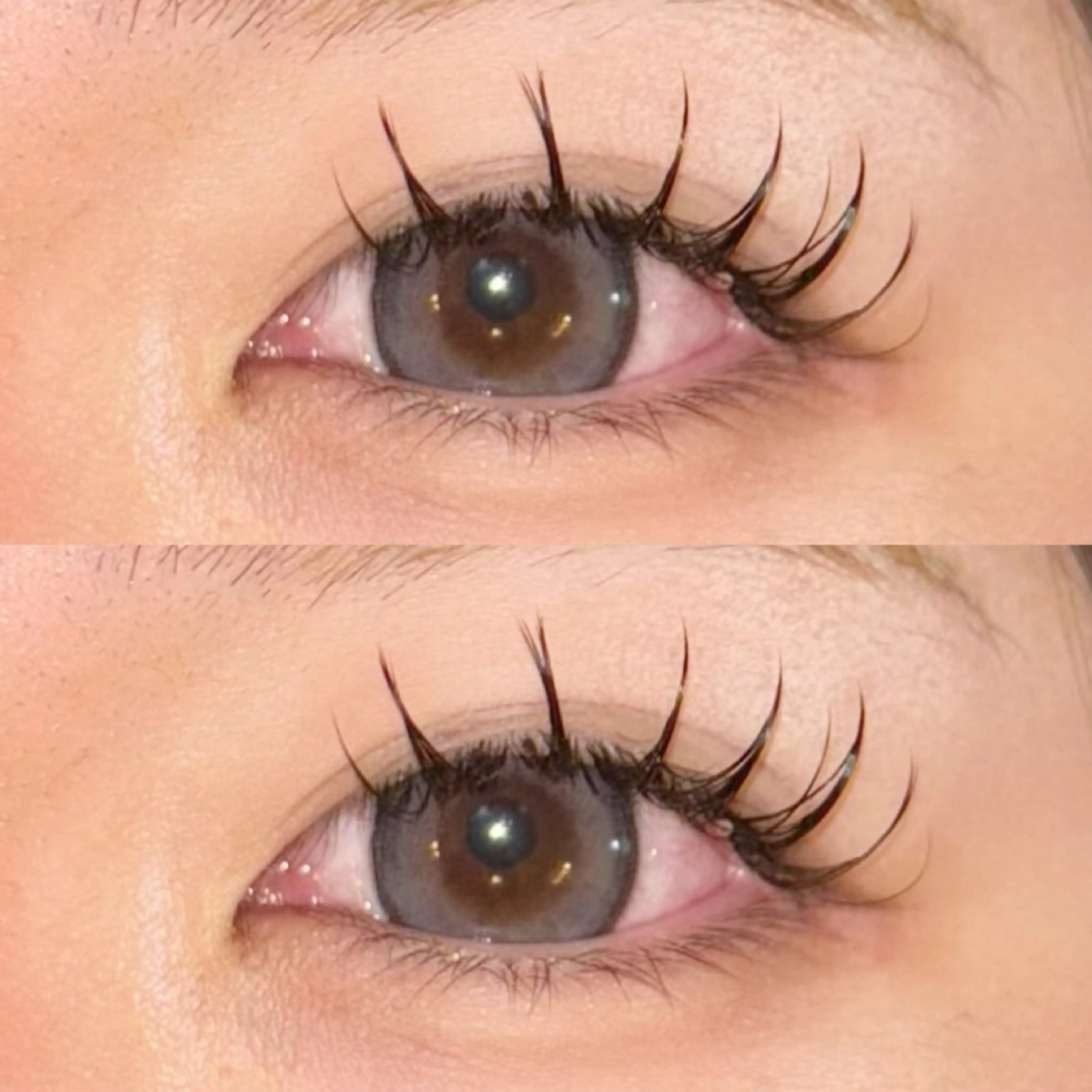 マツエク・マツパ 束感まつ毛 フラットラッシュ 🍇chinatsu 🍇en Rêveのマツエク・マツパデザイン