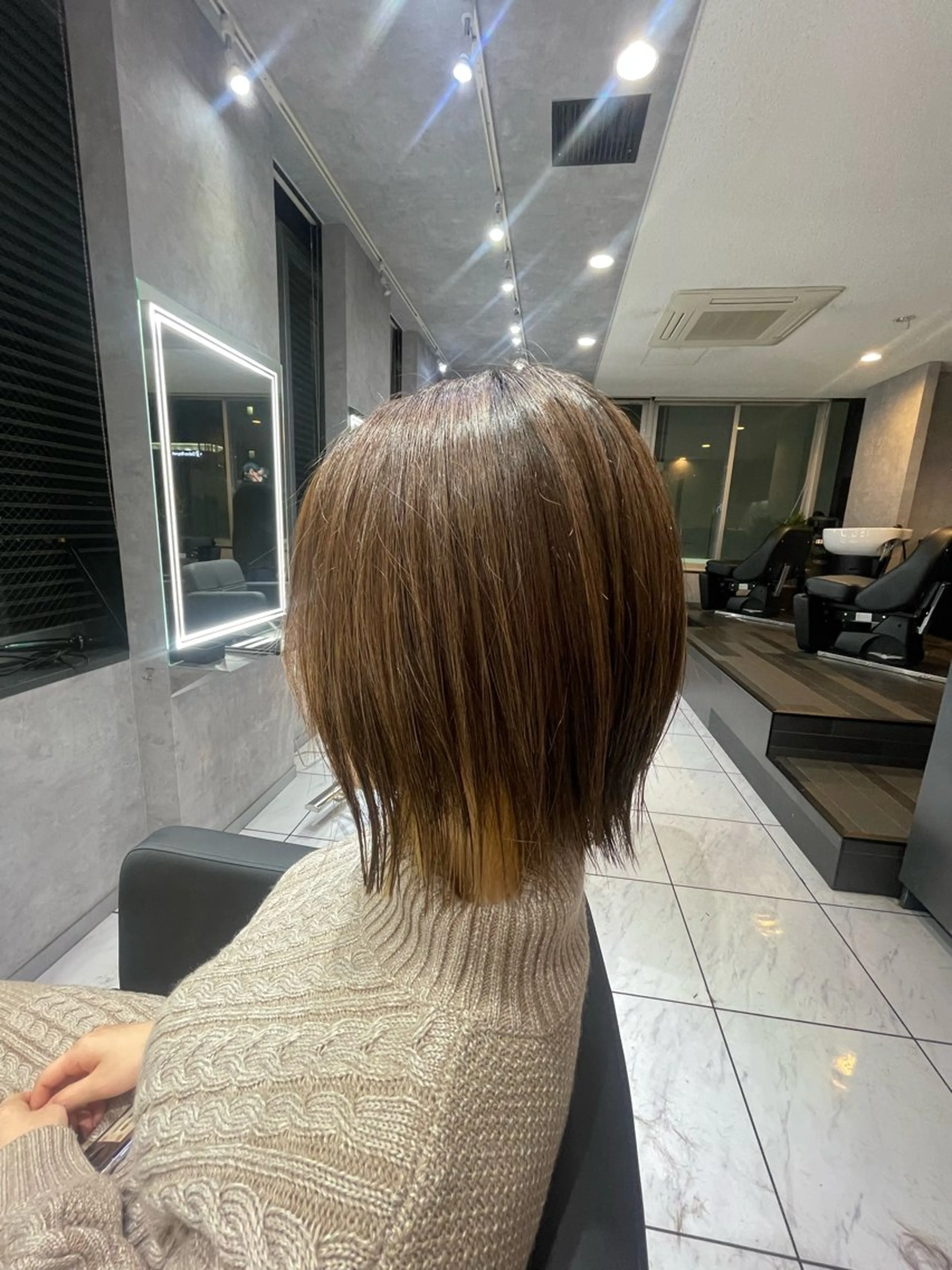 ショート 前田 桃花のヘアスタイル