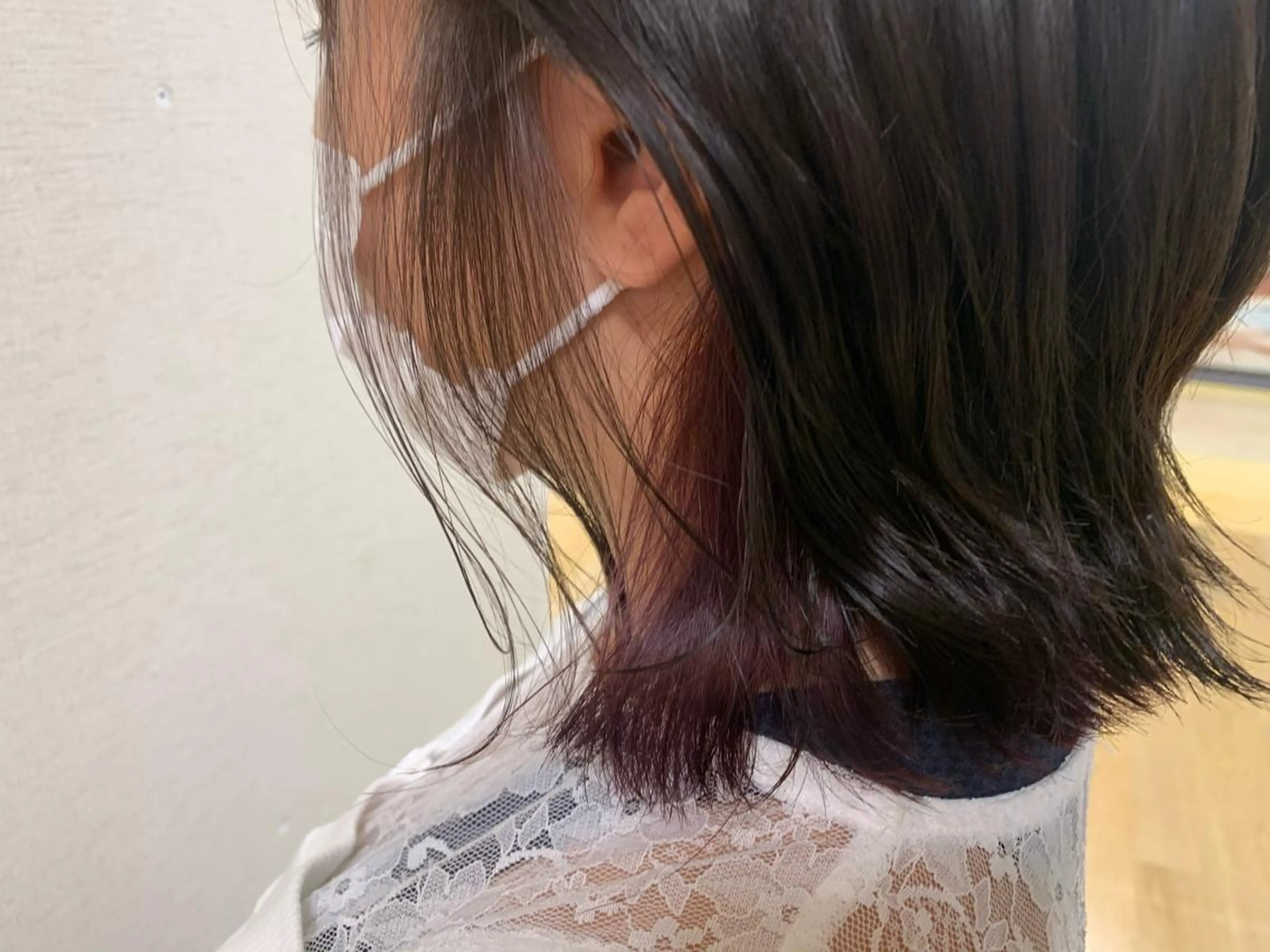 ショート カラー パープルカラー 高橋友里亜 /フリーランスのヘアスタイル