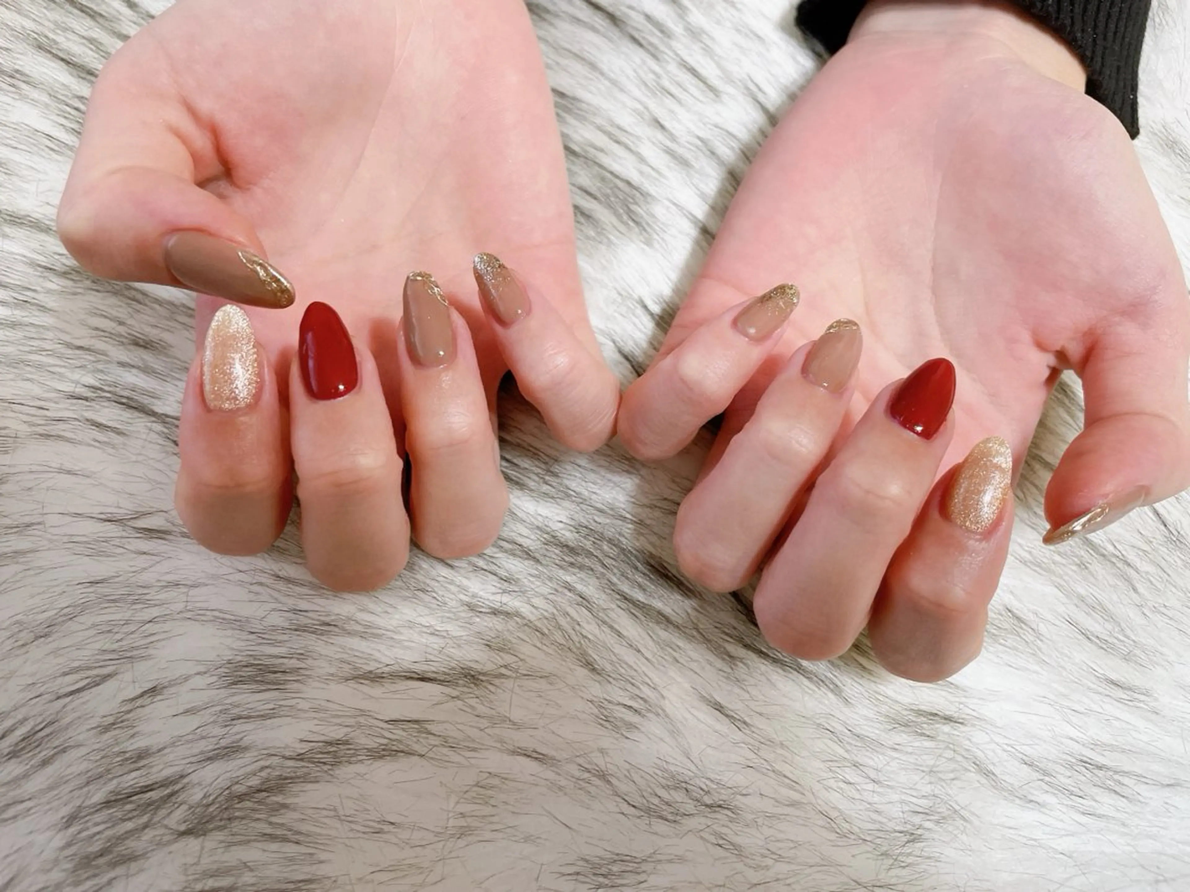 ネイル ジェルネイル 韓国ネイル パラジェル ハンドネイル kikinail 溝の口のネイルデザイン