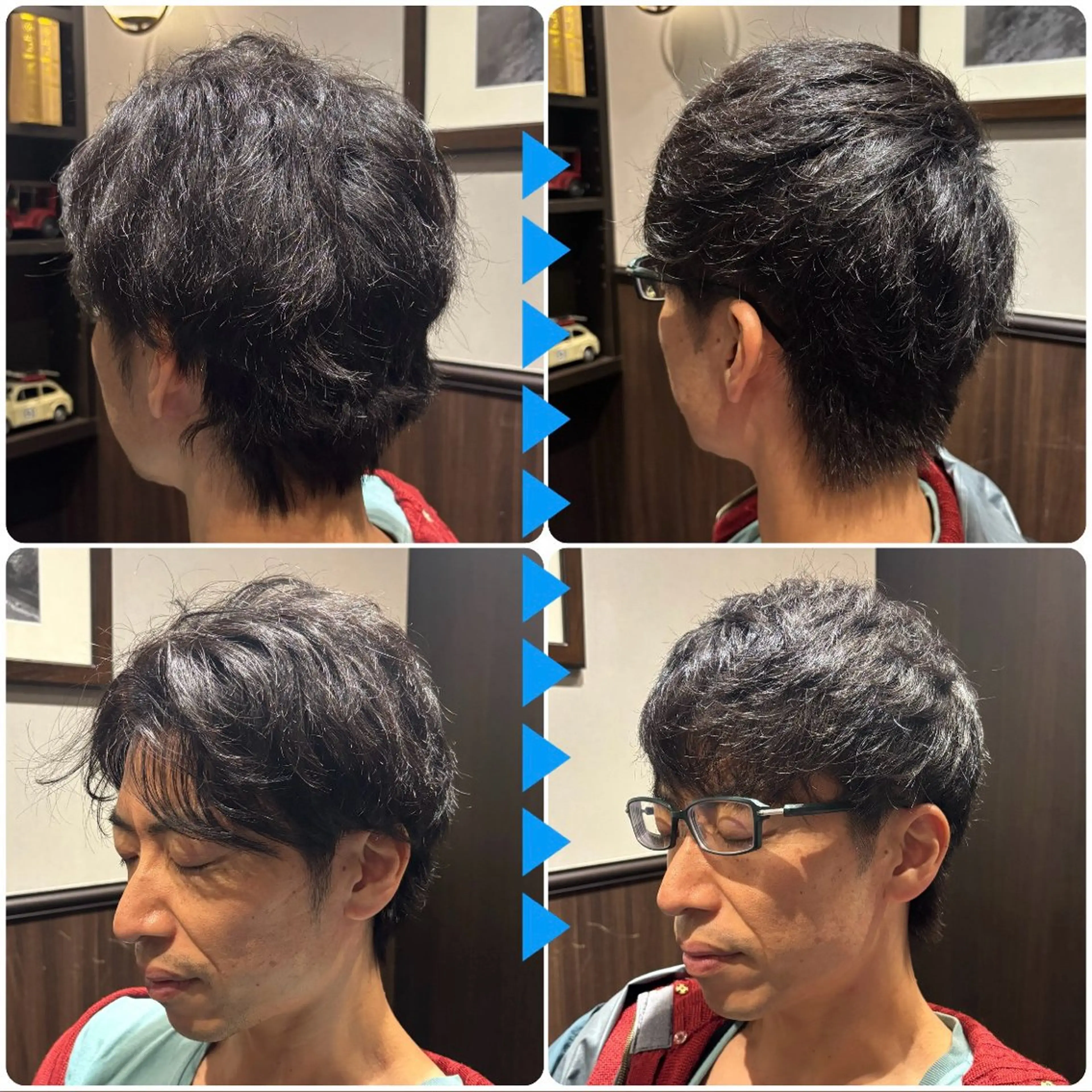 ミディアム メンズ LAVIE NEW STANDARD BARBER HANARE (新宿店)所属・池田 湧／IKEDA YUのエステ・リラクイメージ