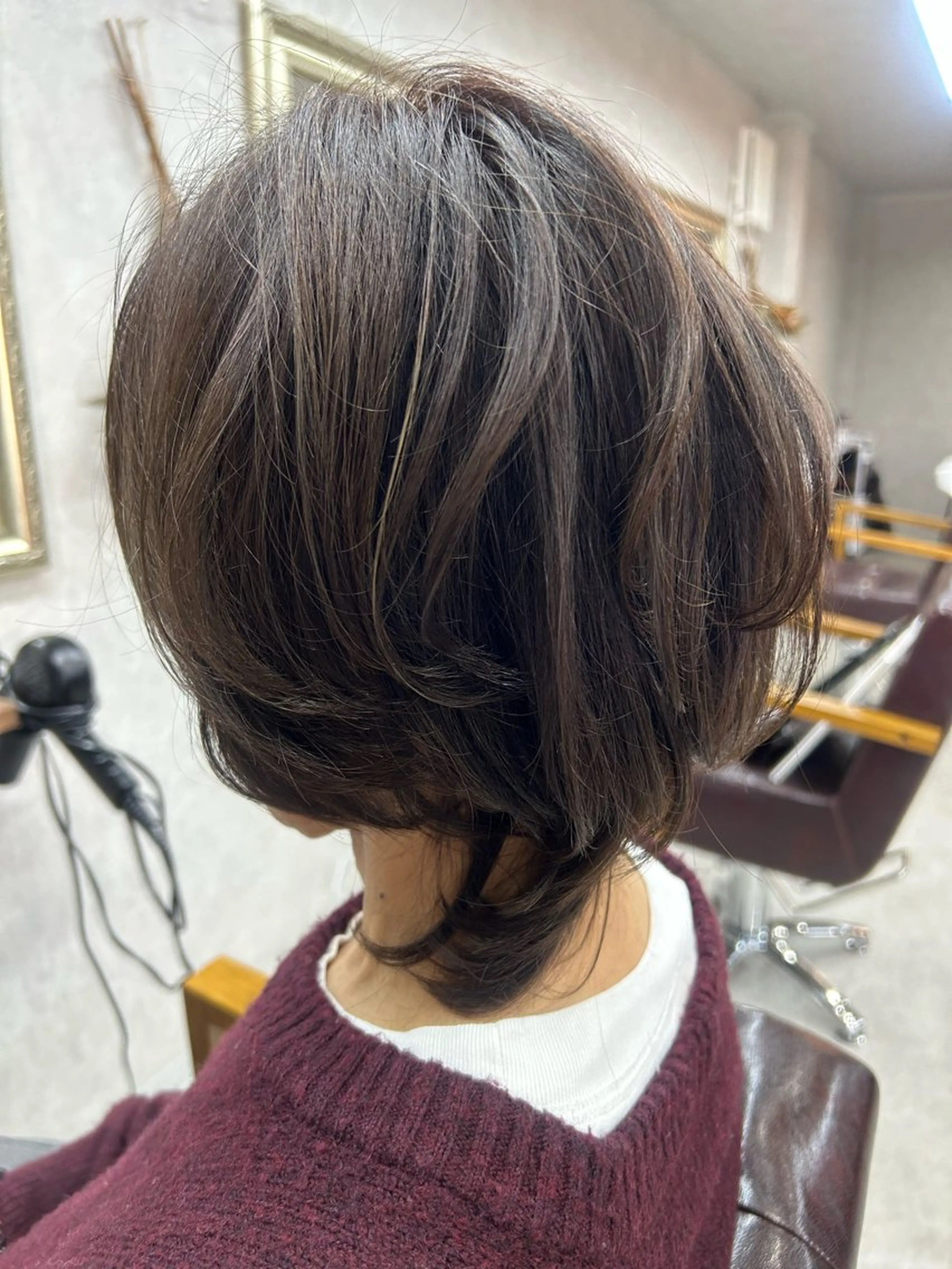 ミディアム カラー Lien 深井店のヘアスタイル