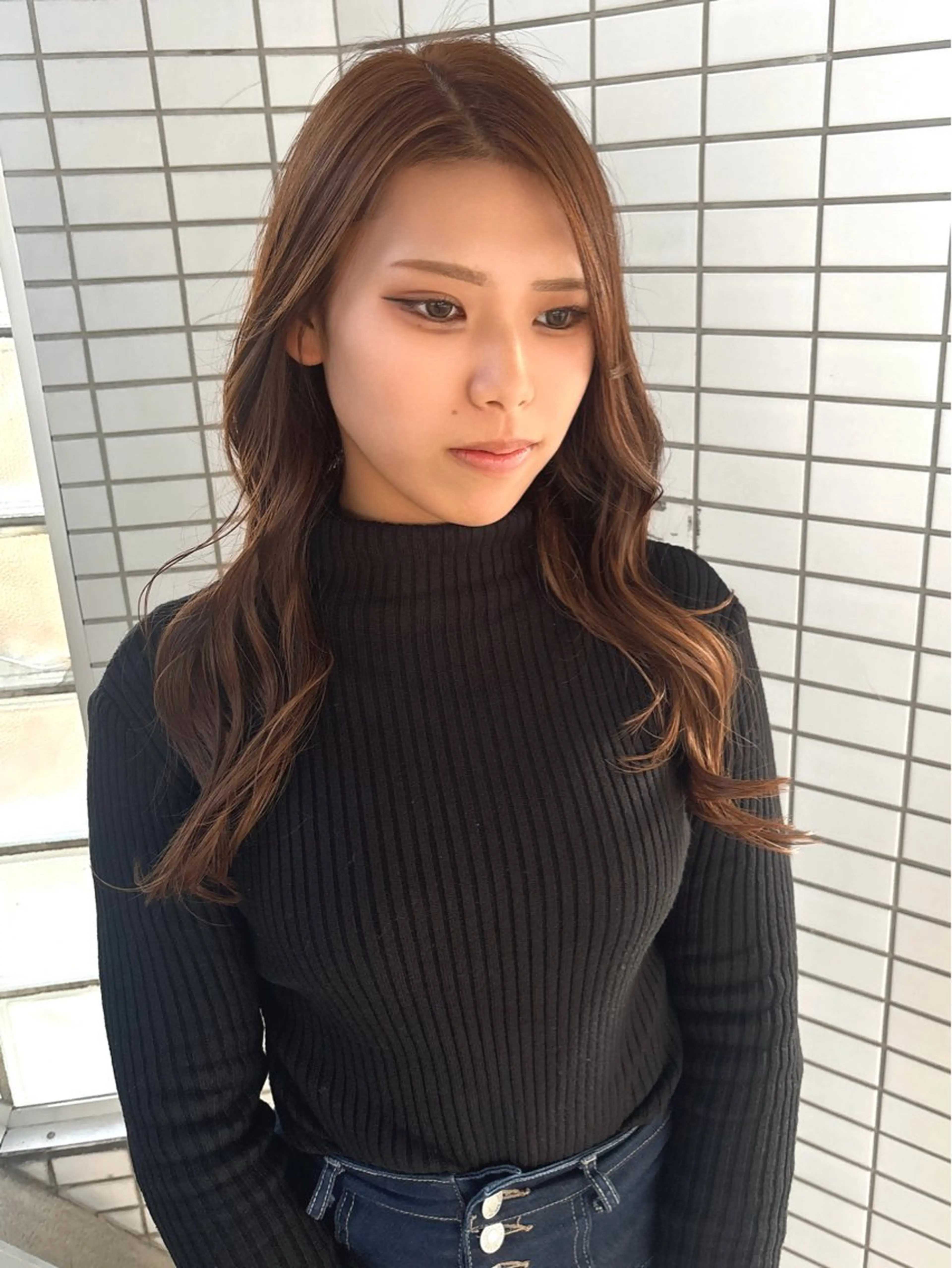 ロング カット ヘアカラー トリートメント 「隠れ家サロン」 Salon de Chloe所属・倉敷サロンドクロエ ꕀ井上恋夢ꕀのヘアスタイル