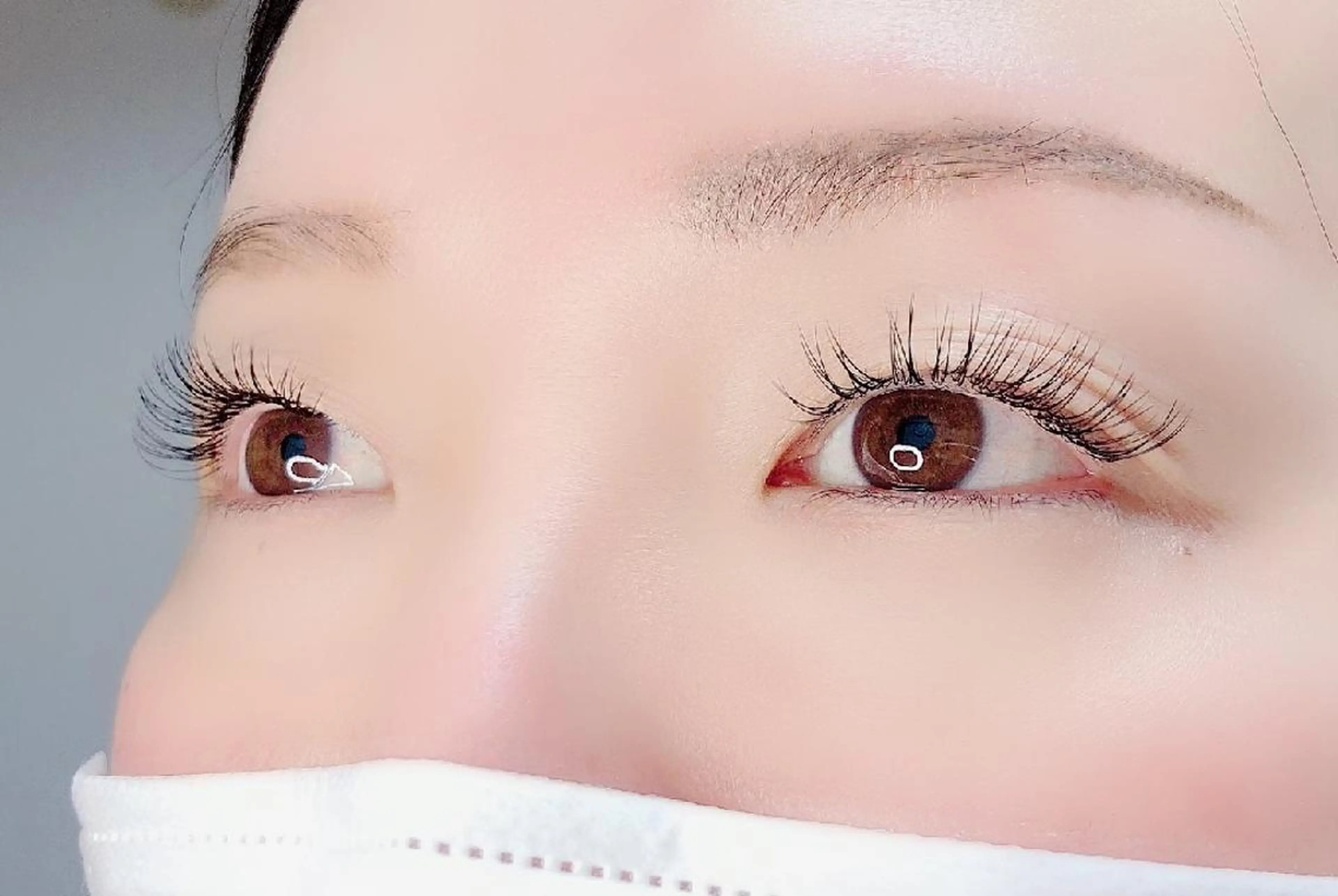 マツエク・マツパ 付け放題 バインドロック フラットラッシュ ナチュラル パリジェンヌラッシュリフト 吉岡 ゆうなのマツエク・マツパデザイン