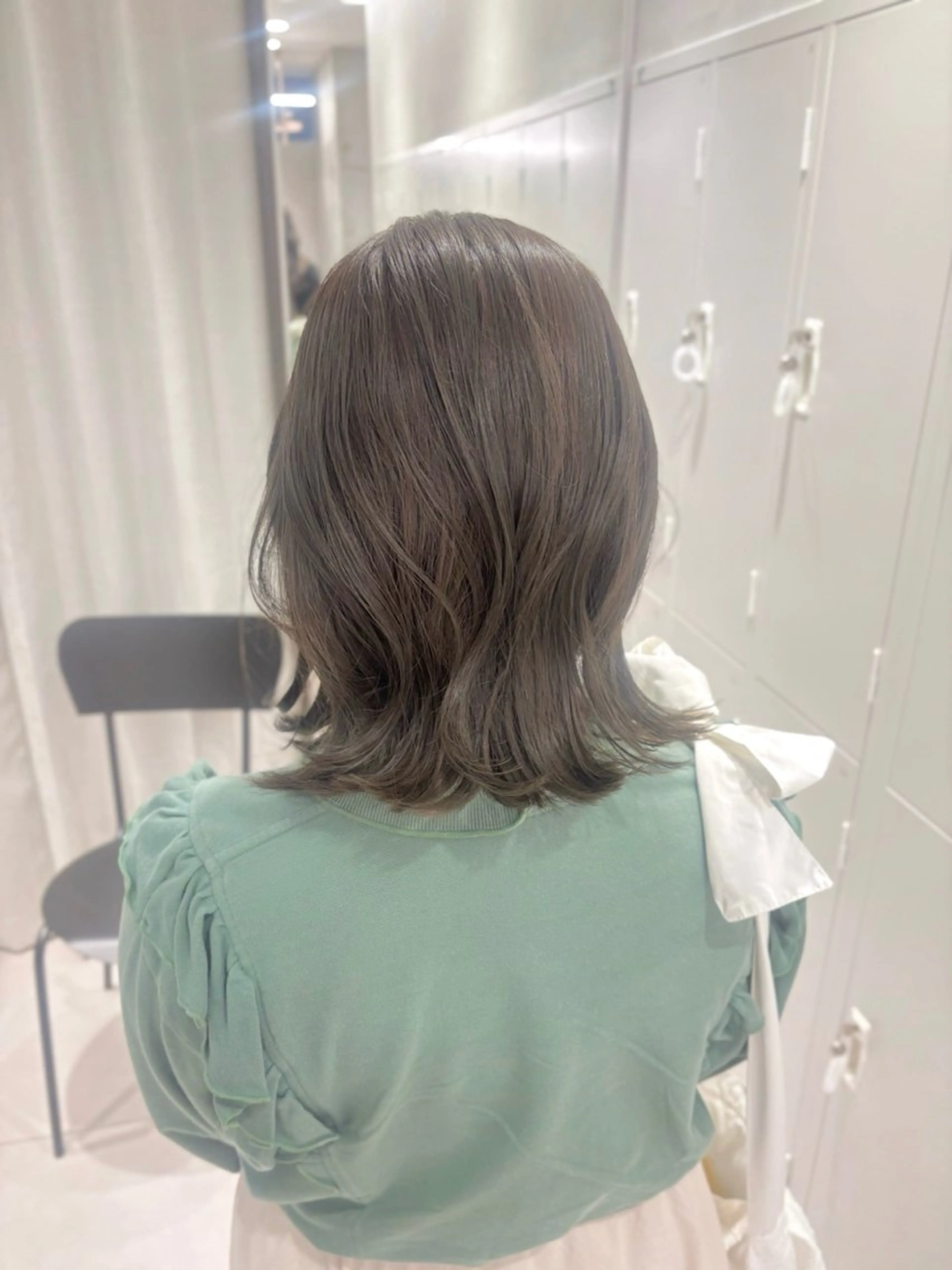 ショート カット ヘアカラー トリートメント ヘッドスパ 透明感カラー・レイヤ ー🎀amika🎀のヘアスタイル