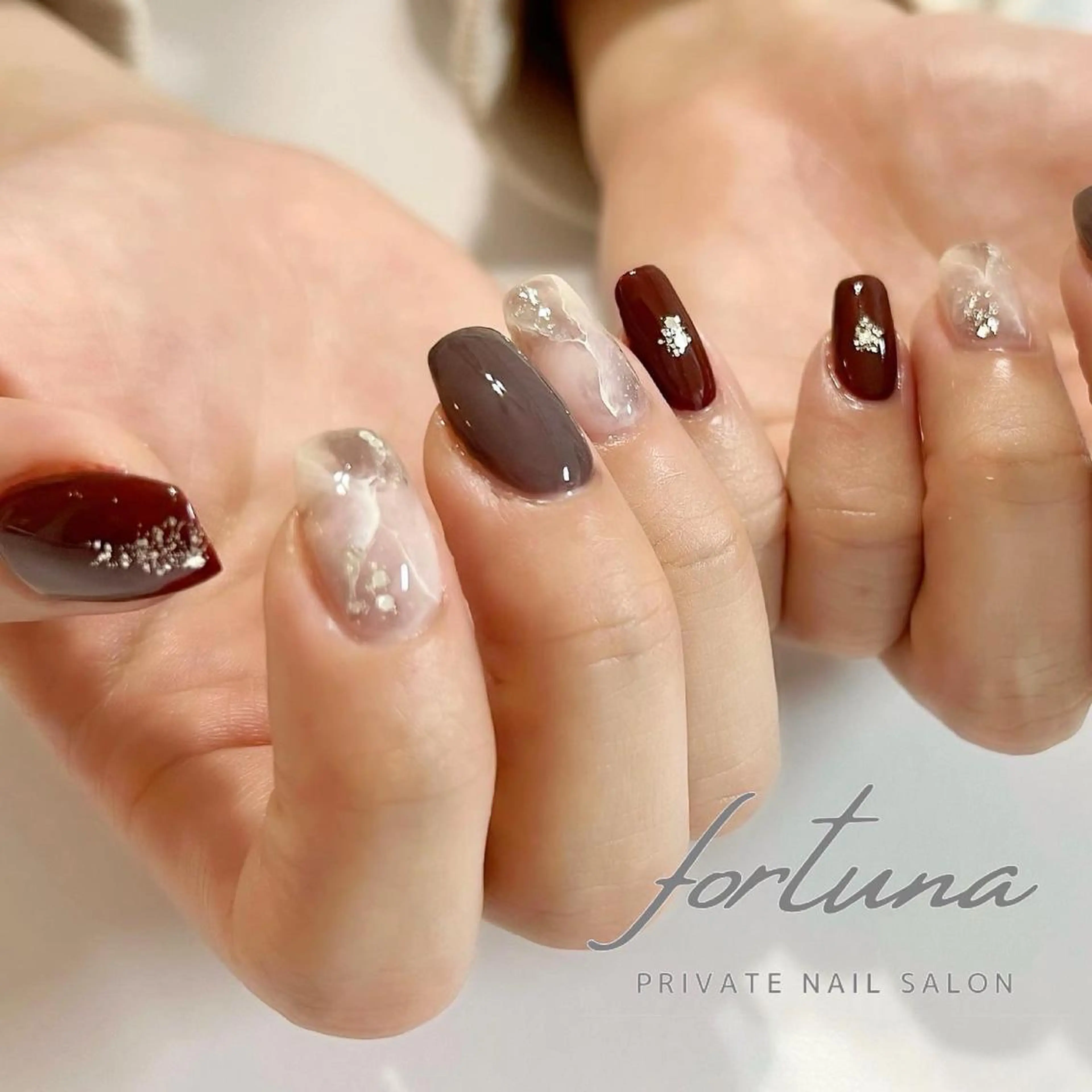 ネイル ハンドネイル fortuna 武藤裕美のネイルデザイン