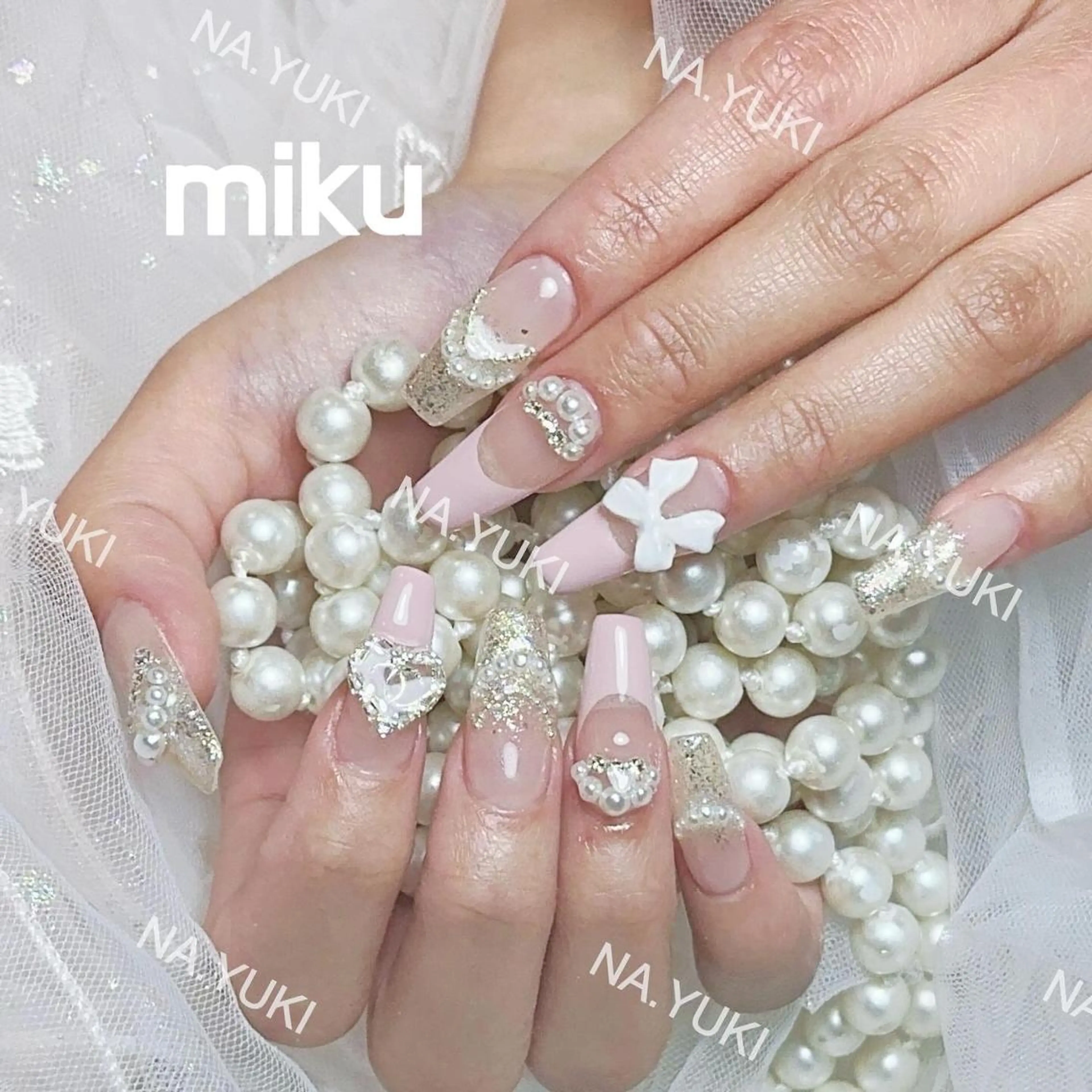 ネイル ハンドネイル ハンドケア YUKI 💗 渋谷店のネイルデザイン