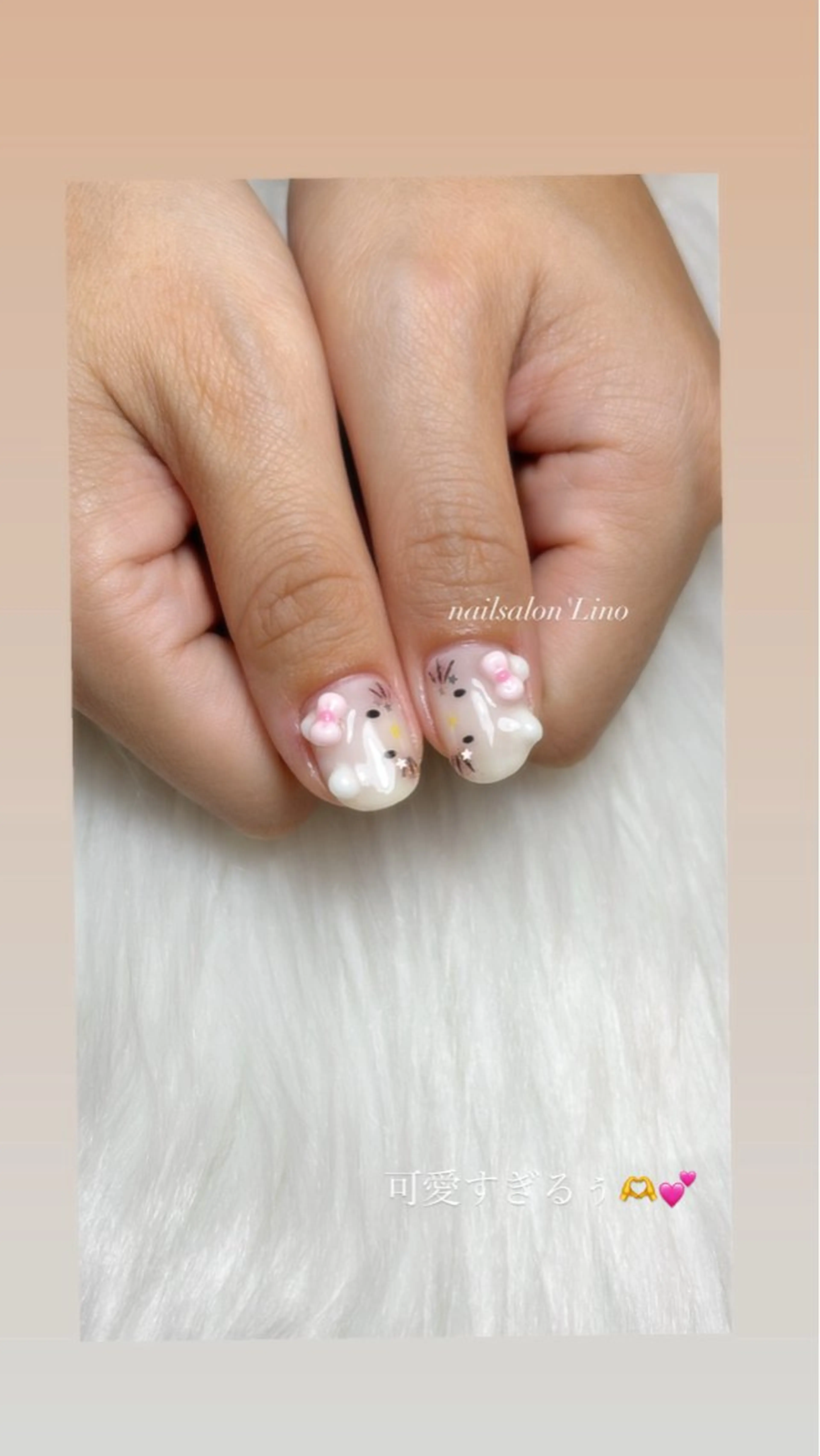 ネイル アートネイル シンプルネイル Lino𓂃⟡.· Chizuruのネイルデザイン