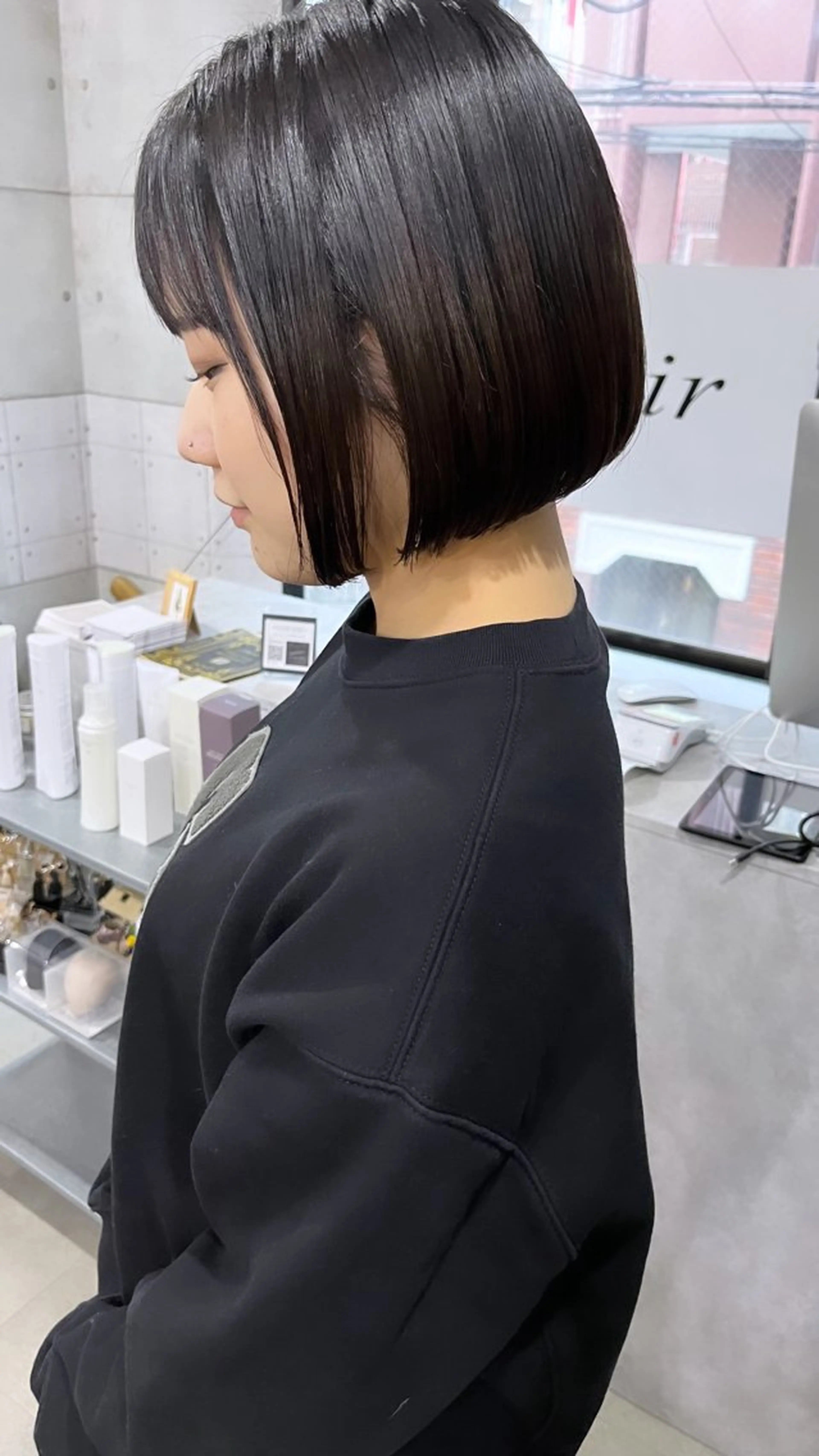 ミディアム MAIKO 【中崎・茶屋町】のヘアスタイル