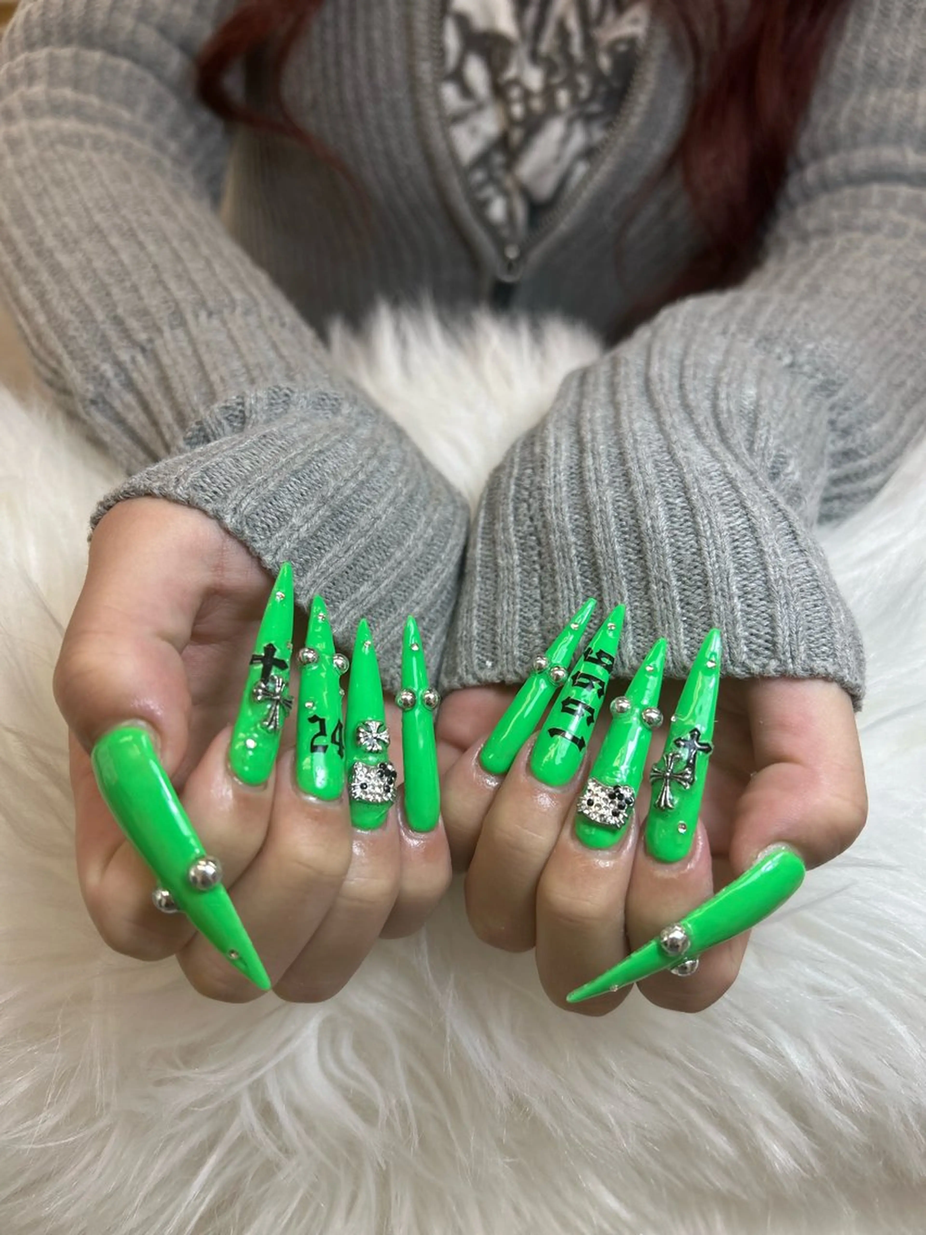 💅長さ出しワンカラーつけ放題の写真