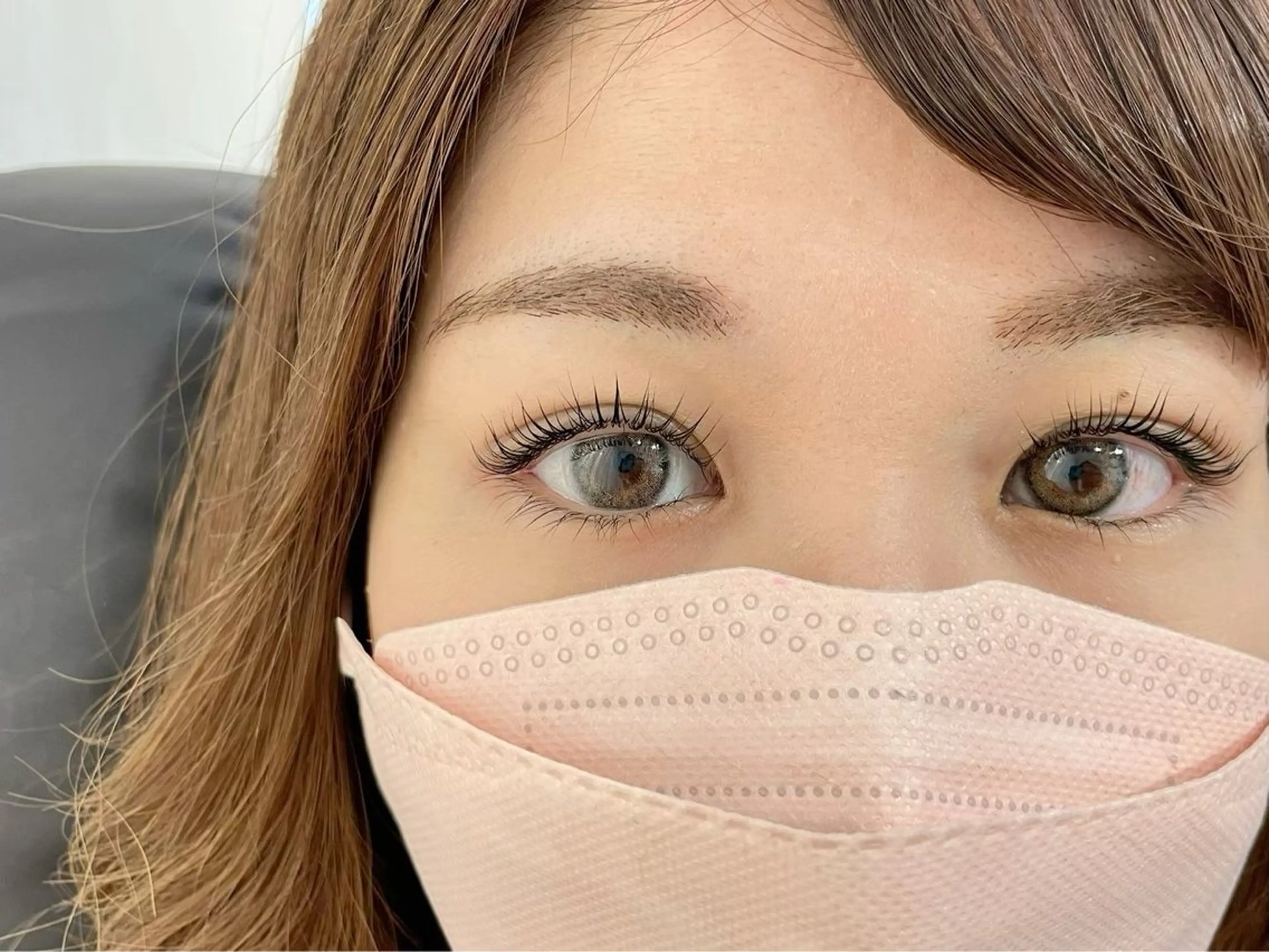 マツエク・マツパ 野村 真白のヘアスタイル