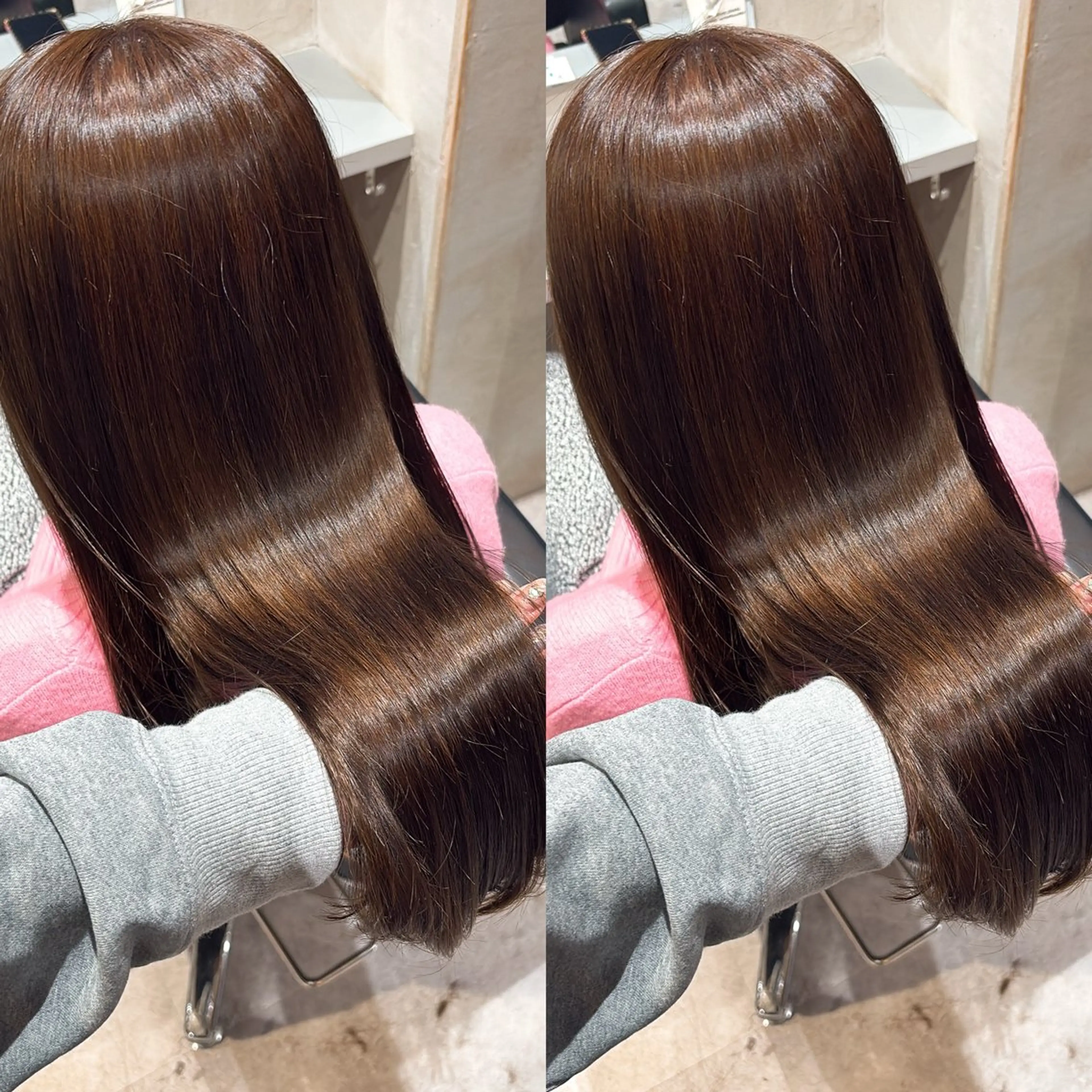 ロング カラー Minami. 🩵 再現性特化ヘアのヘアスタイル