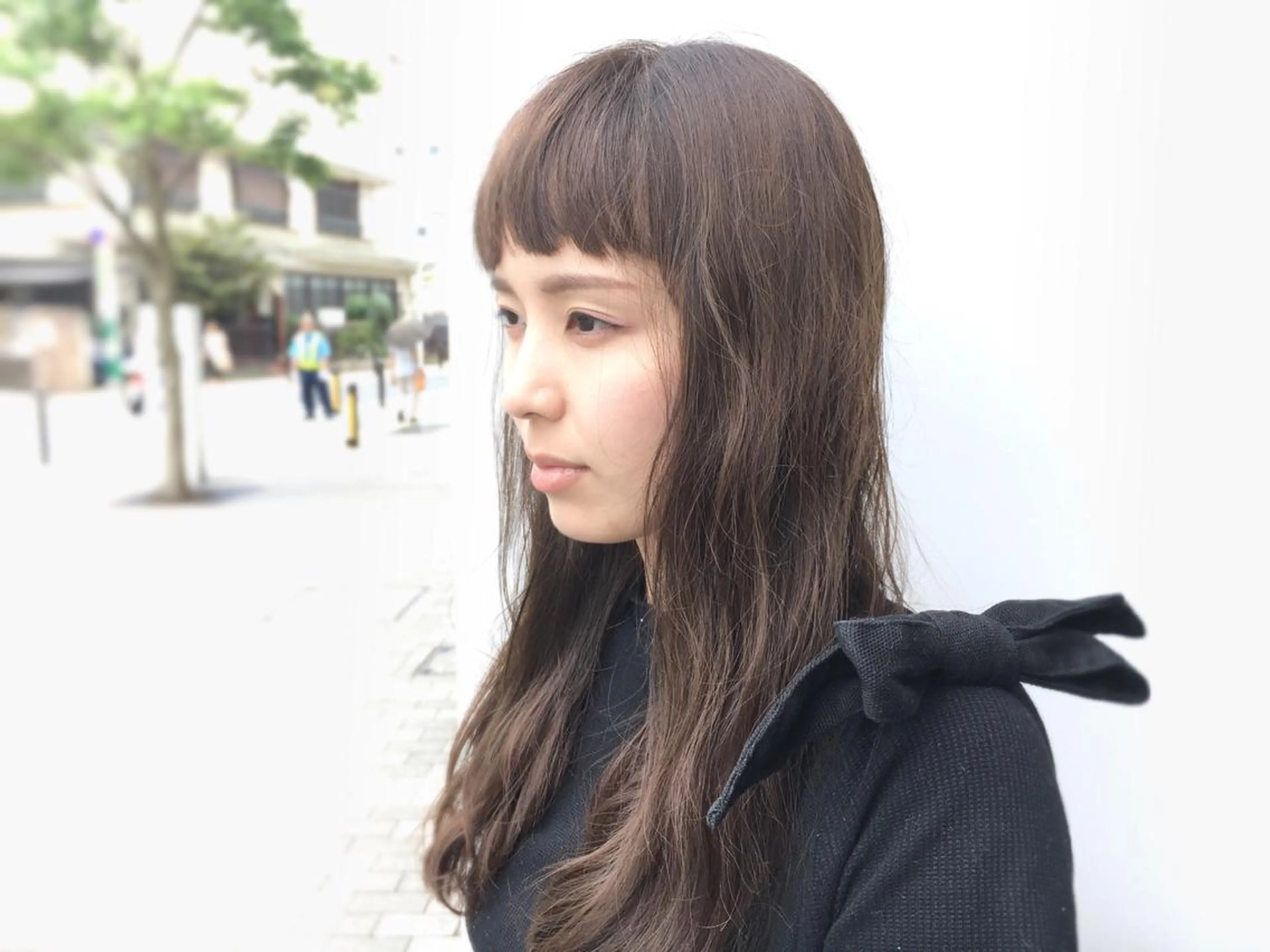 ロング カラー パーマ イルミナカラー カット ヘアカラー トリートメント ツイスパ・波巻き 🩵片平和香奈のヘアスタイル