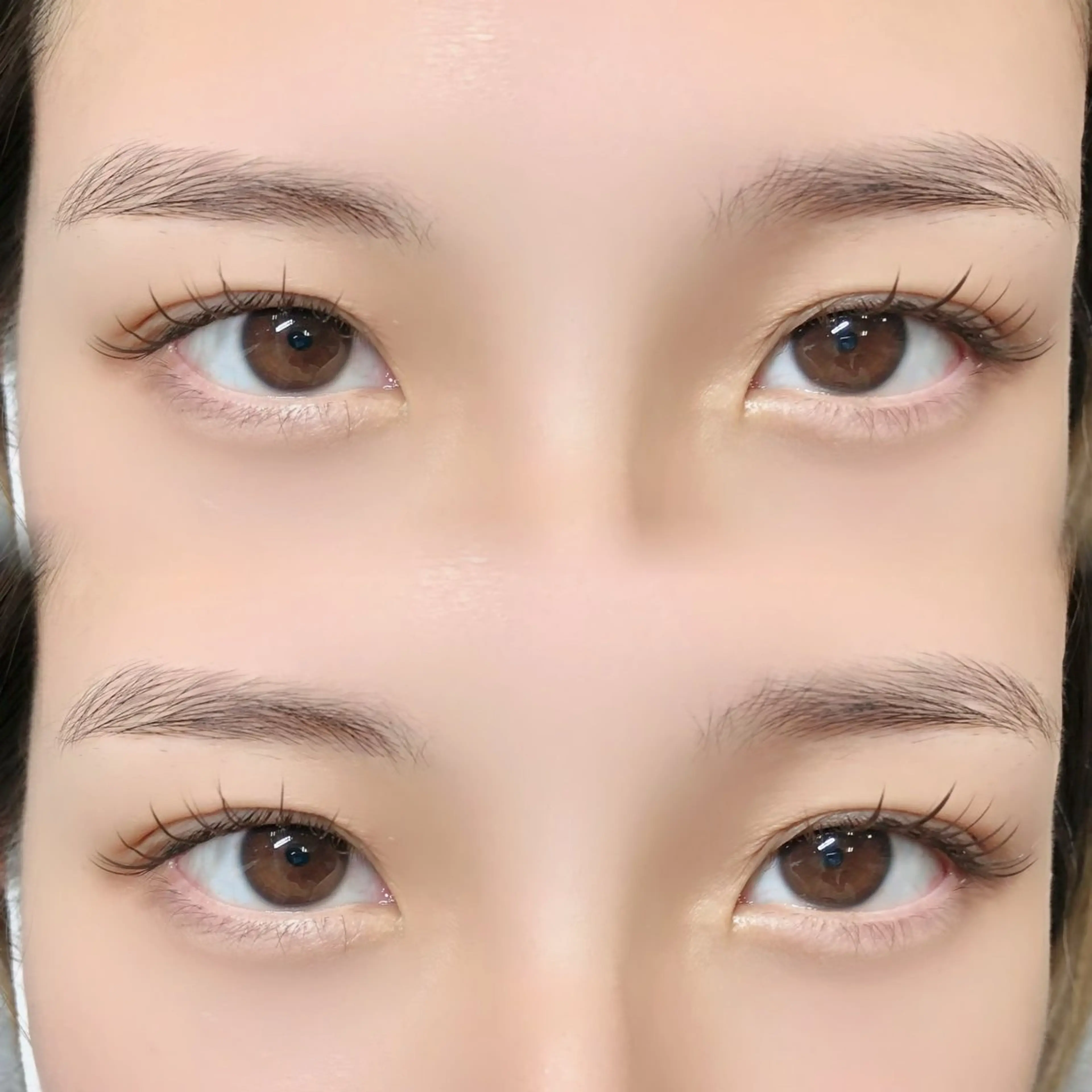 マツエク・マツパ 束感まつ毛 カラーマツエク フラットラッシュ 韓国風マツエク パリジェンヌラッシュリフト Eyes Cream YUのマツエク・マツパデザイン