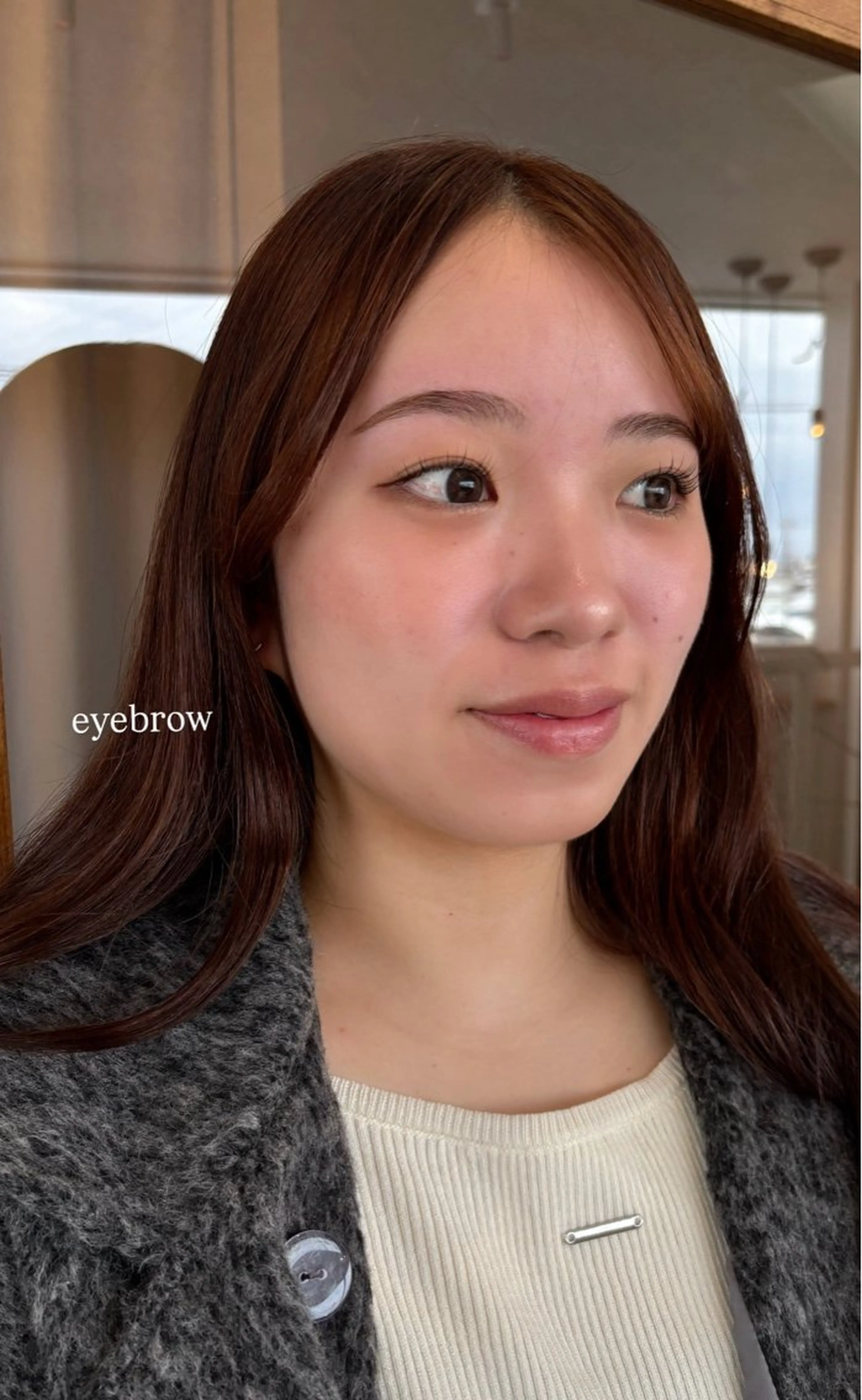 アイブロウ NUE rikacoのマツエク・マツパデザイン