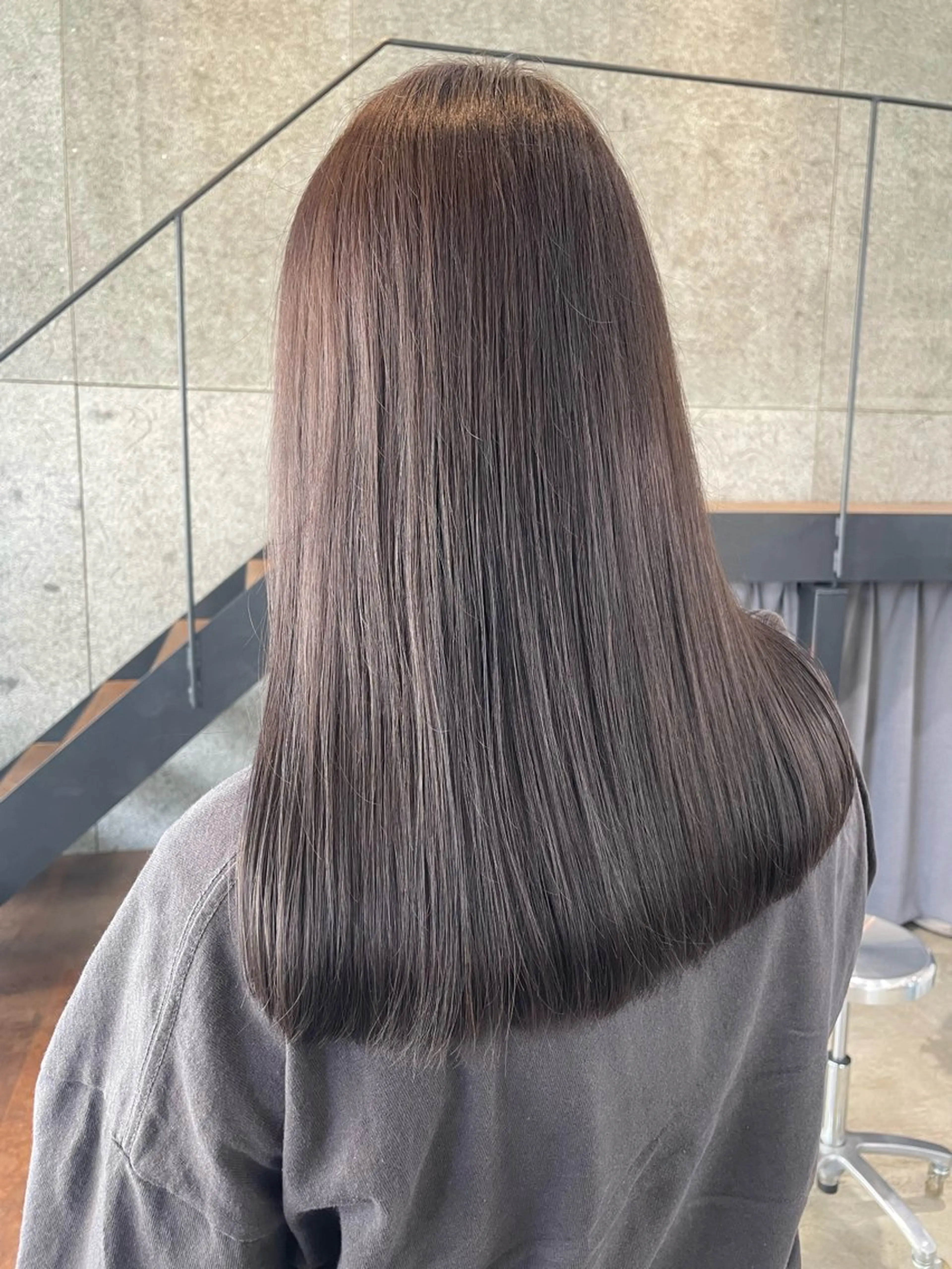 ロング カラー カット トリートメント 🍋髪質改善× 透明感カラー ジュリのヘアスタイル