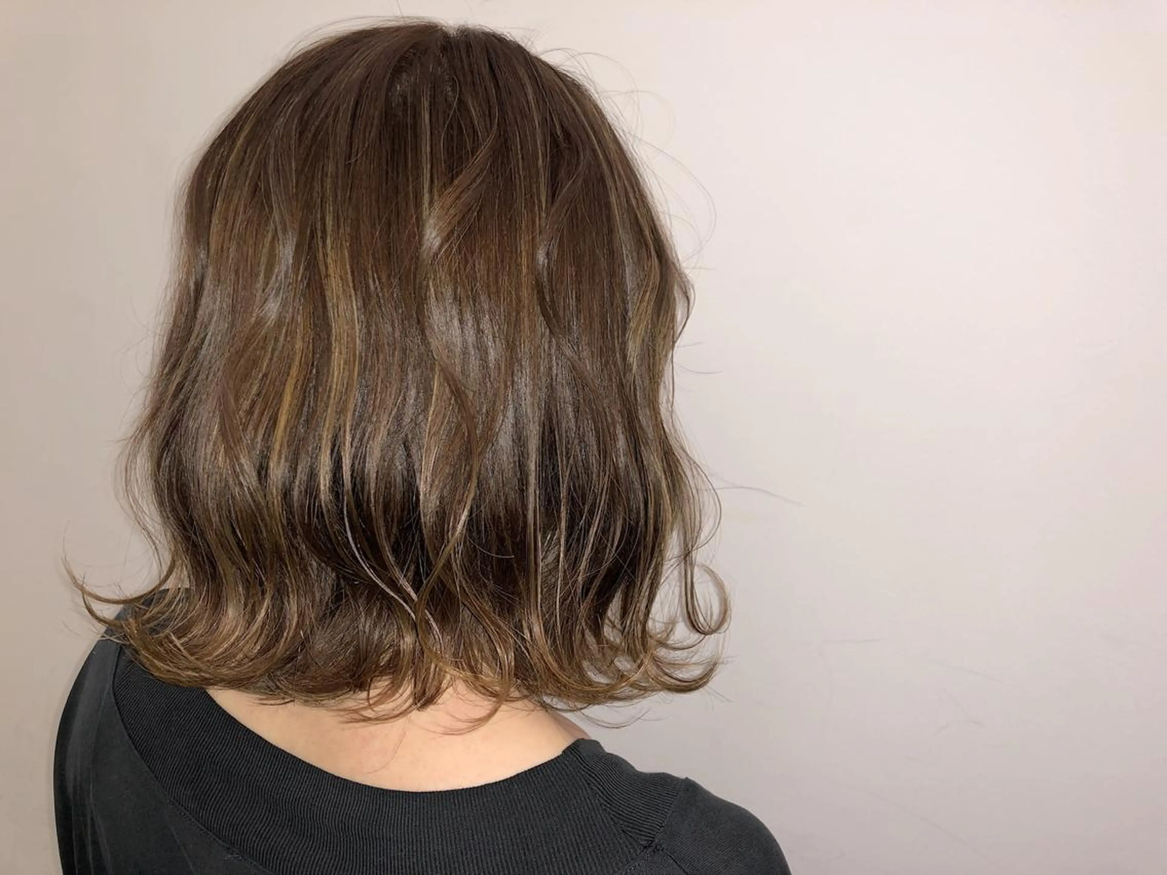 ミディアム メンズ レイヤー ウルフ 弓木啓輔のヘアスタイル