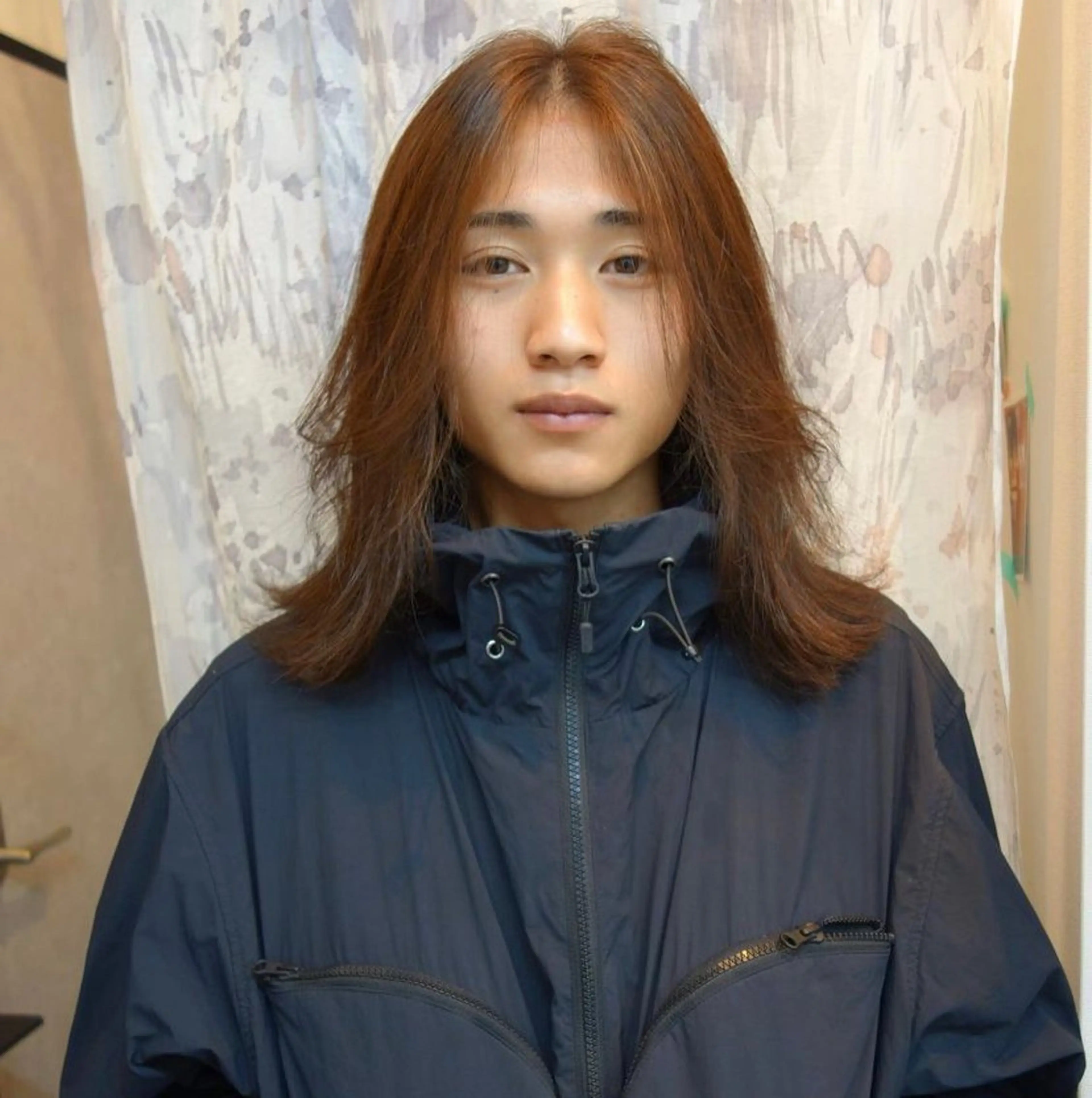 セミロング カラー 顔まわりレイヤー レイヤーカット カット ヘアカラー トリートメント ブロンド／ブリーチ 【SITY.】のヘアスタイル