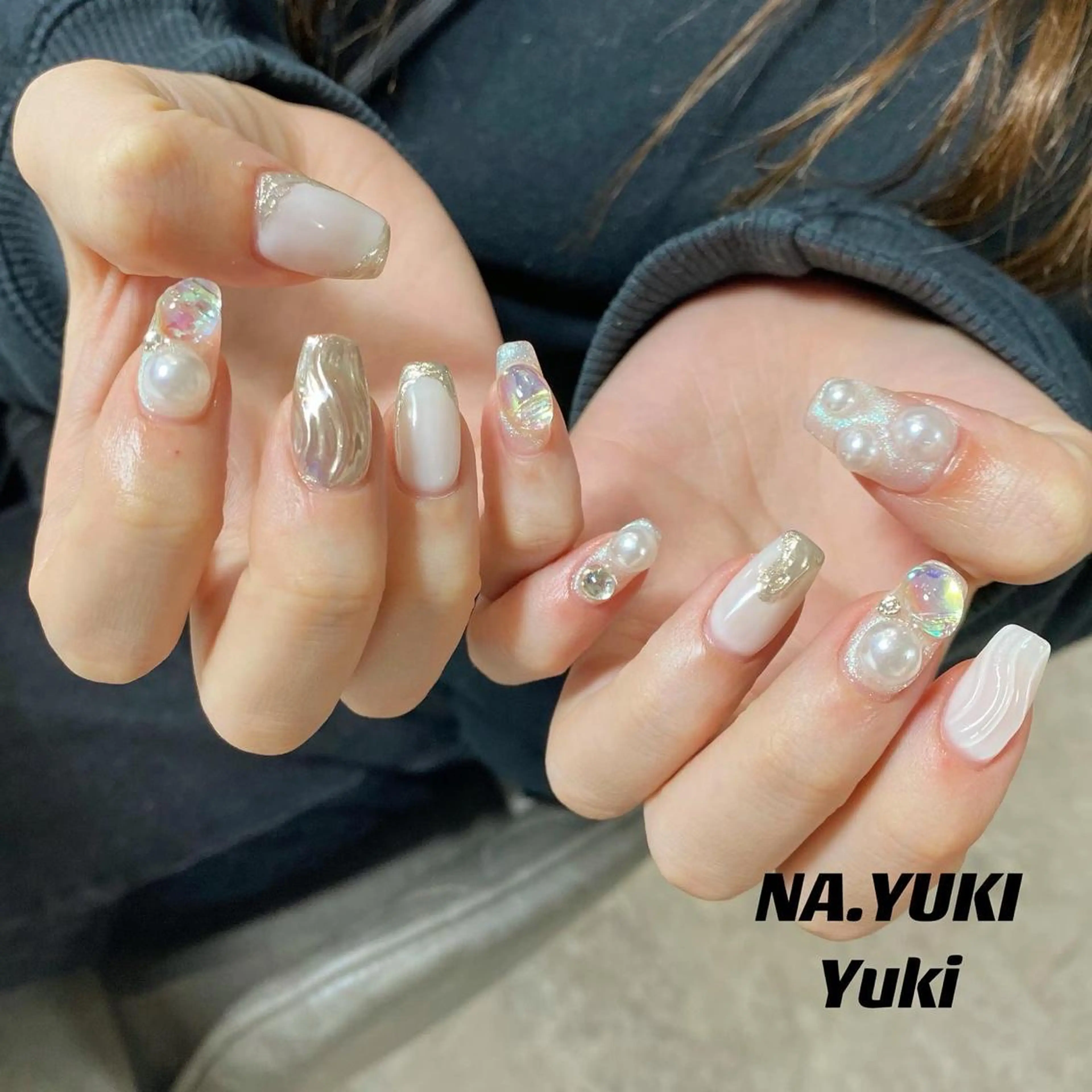 ネイル ハンドネイル ハンドケア ナユキNA.YUKI 池袋店のネイルデザイン