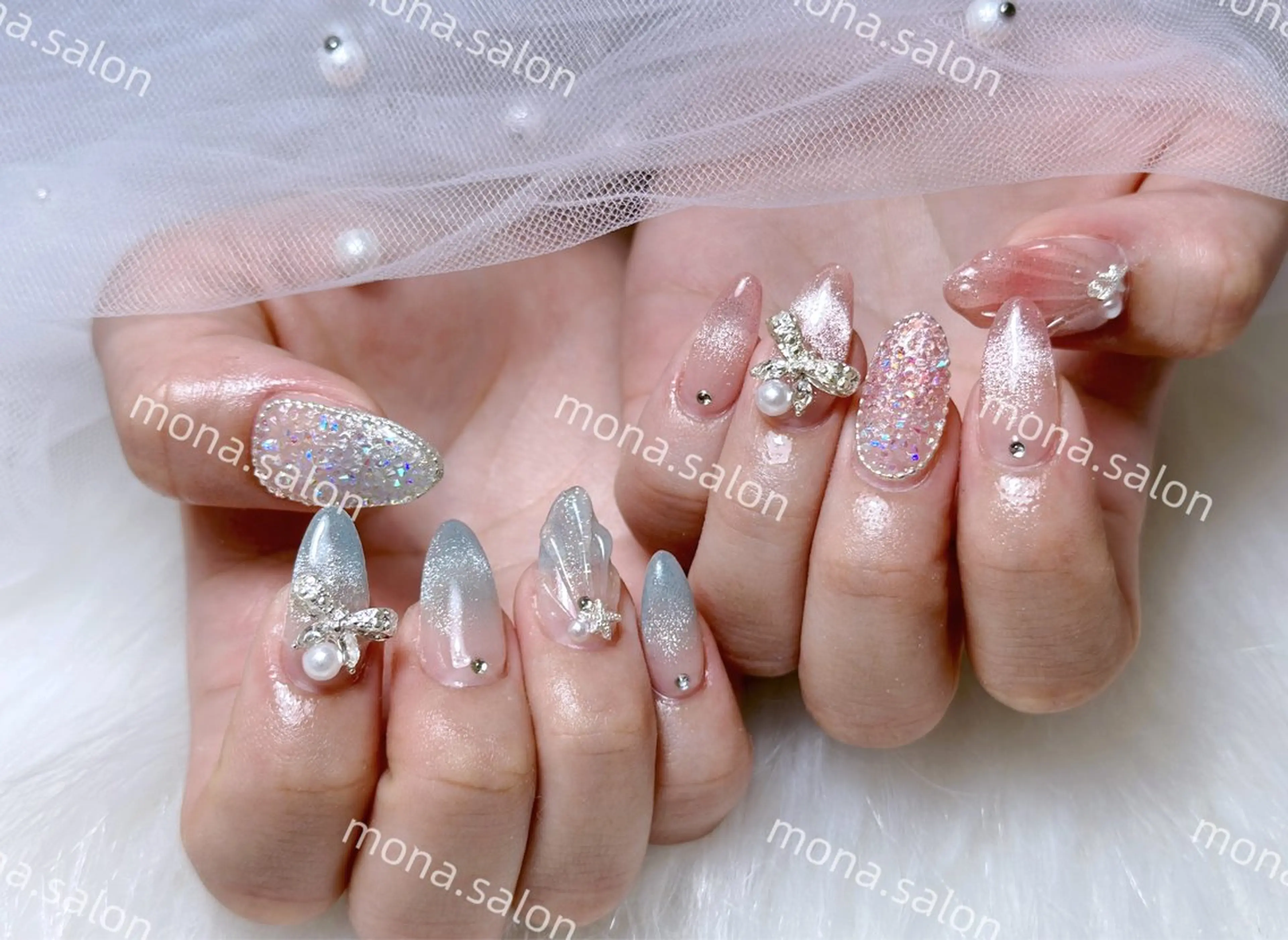 ネイル ハンドネイル Mona【パラジェル ・長さ出し専門店】のネイルデザイン