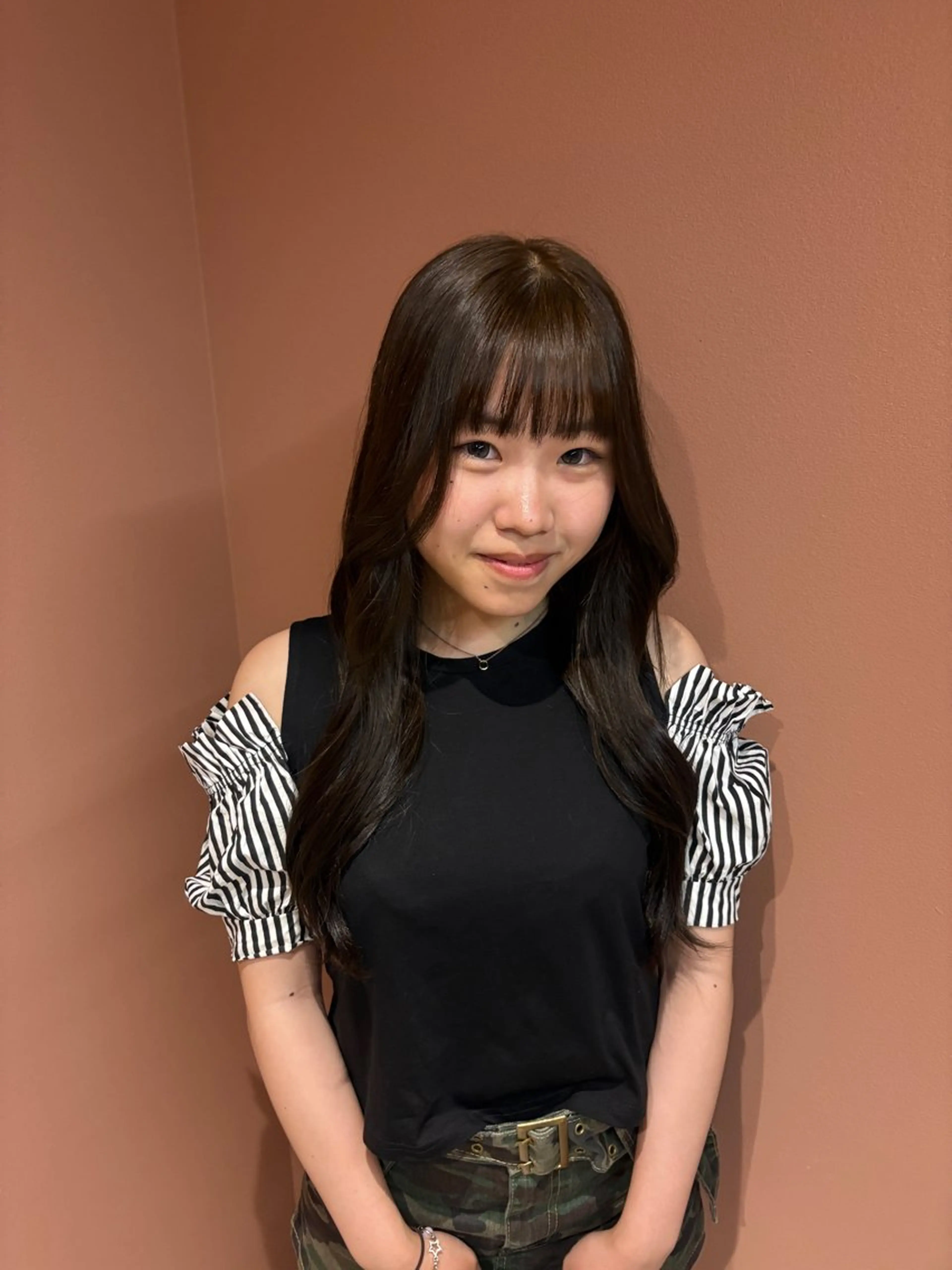 ロング カラー Inity心斎橋/ クルミのヘアスタイル