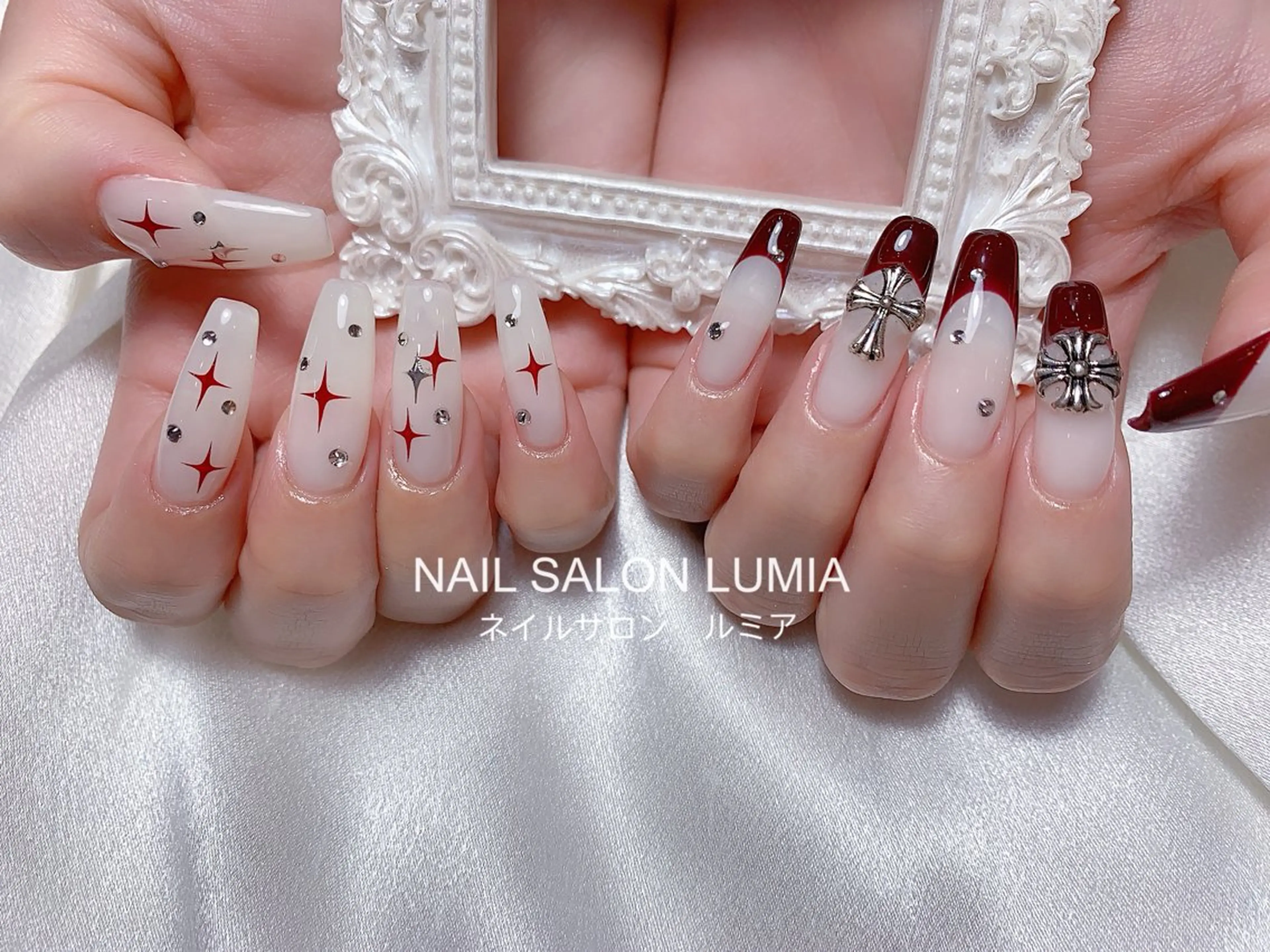 ネイル ハンドネイル ネイルサロン ルミア Lumia 店長のネイルデザイン