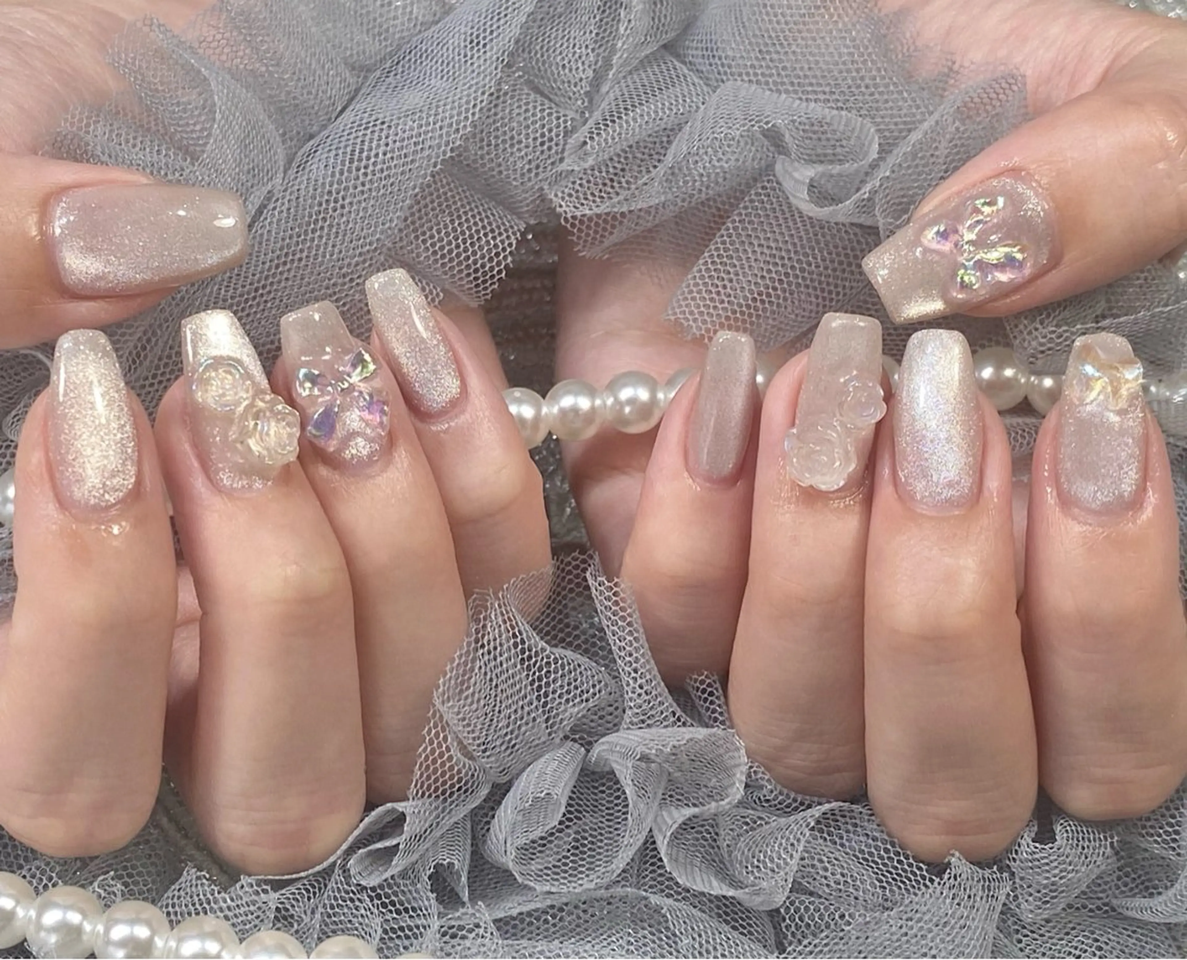 ネイル ハンドネイル Nail Salon Three所属・Three いわなべのネイルデザイン