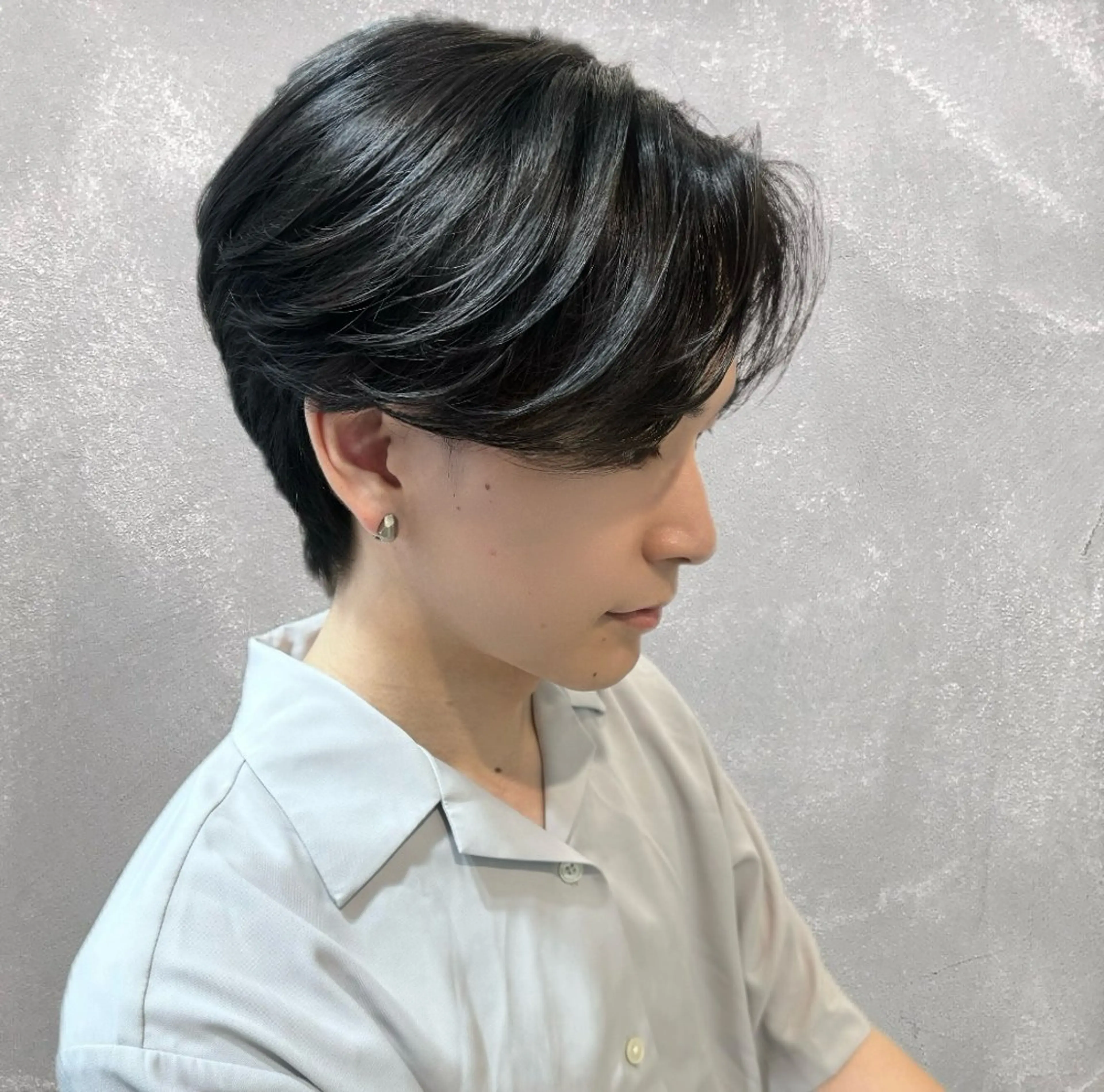 ショート メンズ カット ヘアセット 🔶似合わせセンター パート/ヤス🔶のヘアスタイル