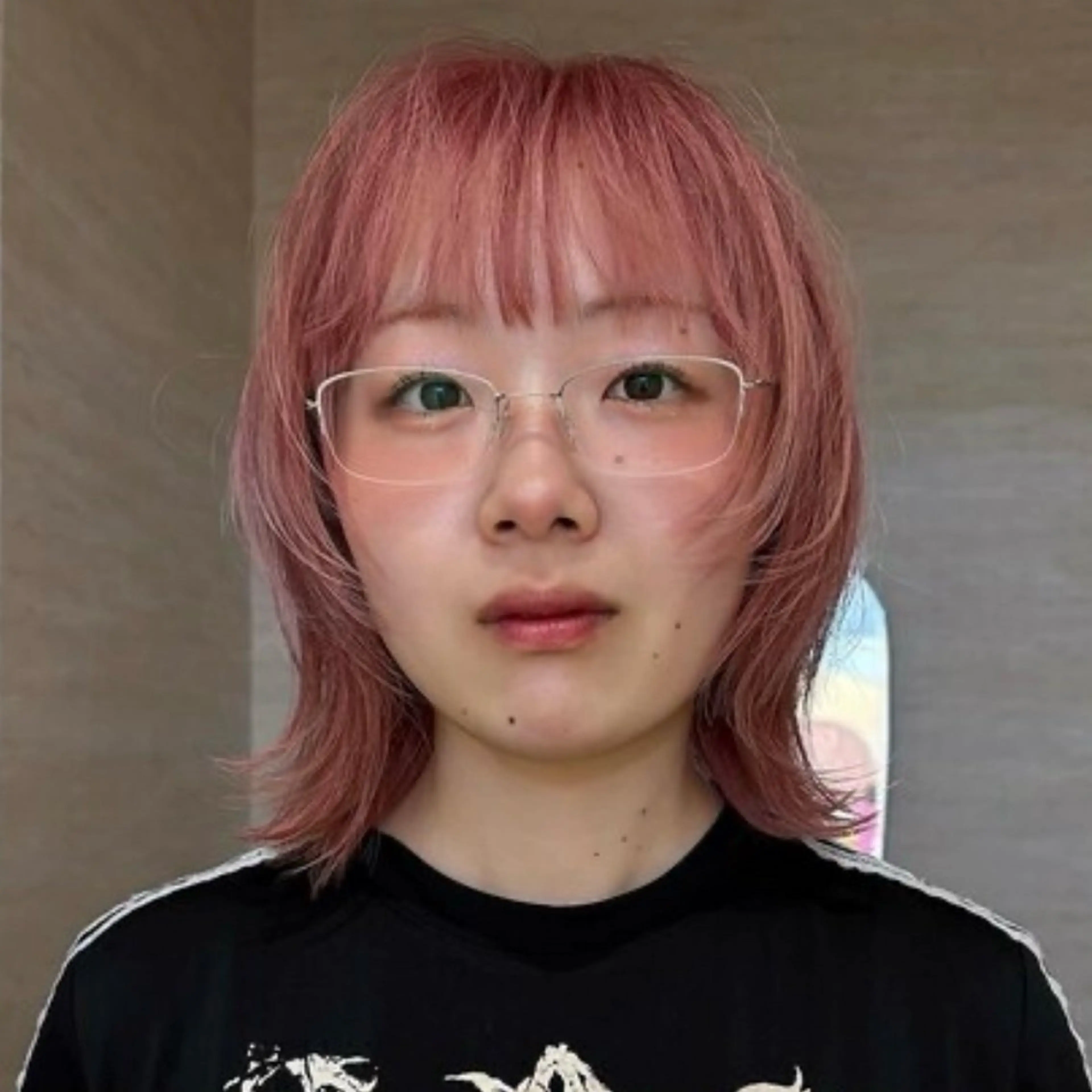 ミディアム ハイトーン/ボブ/ ハイライト🌱ᩚ涼介のヘアスタイル