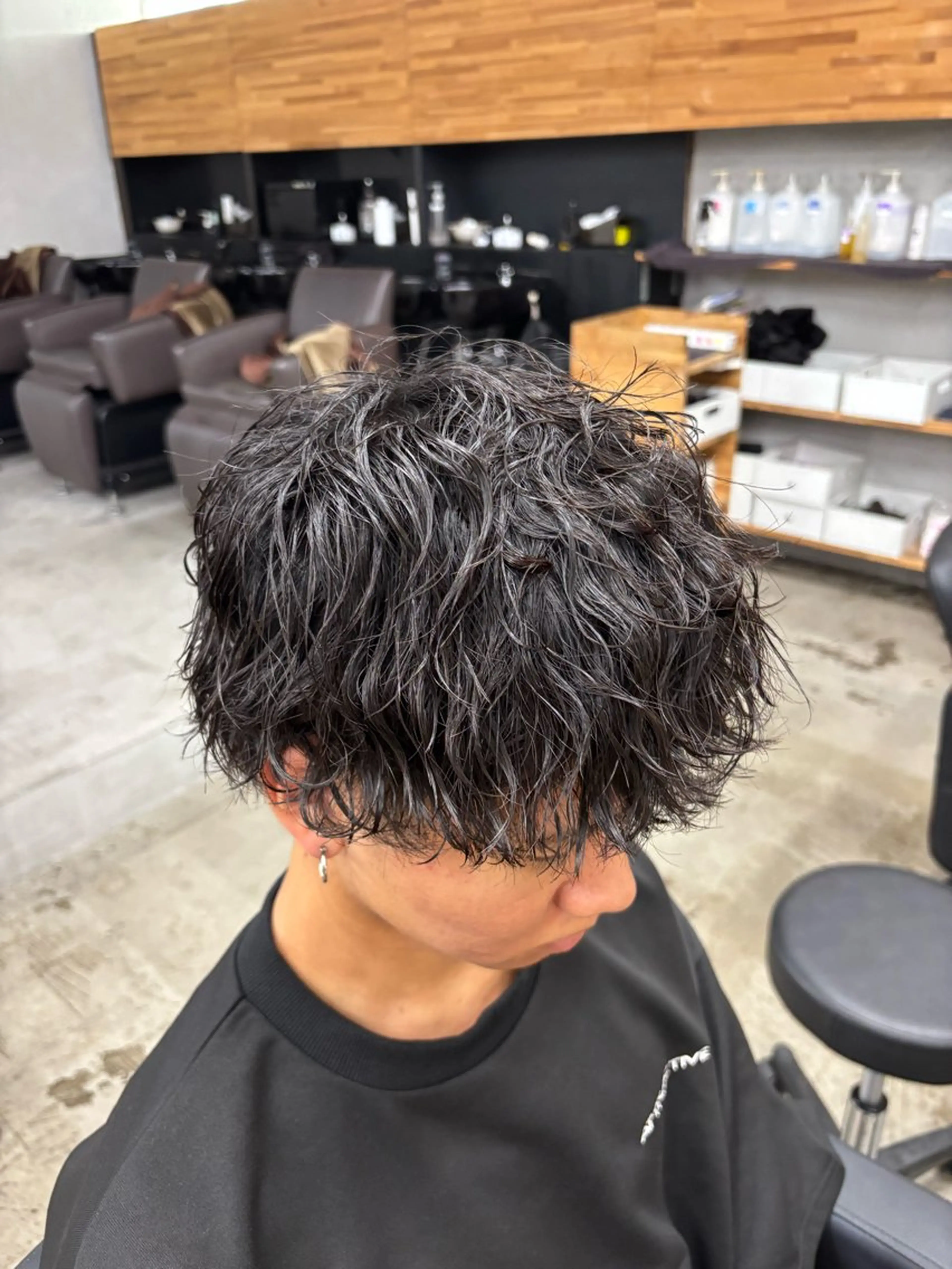 パーマ メンズ カット パーマ mono / Manatoのヘアスタイル
