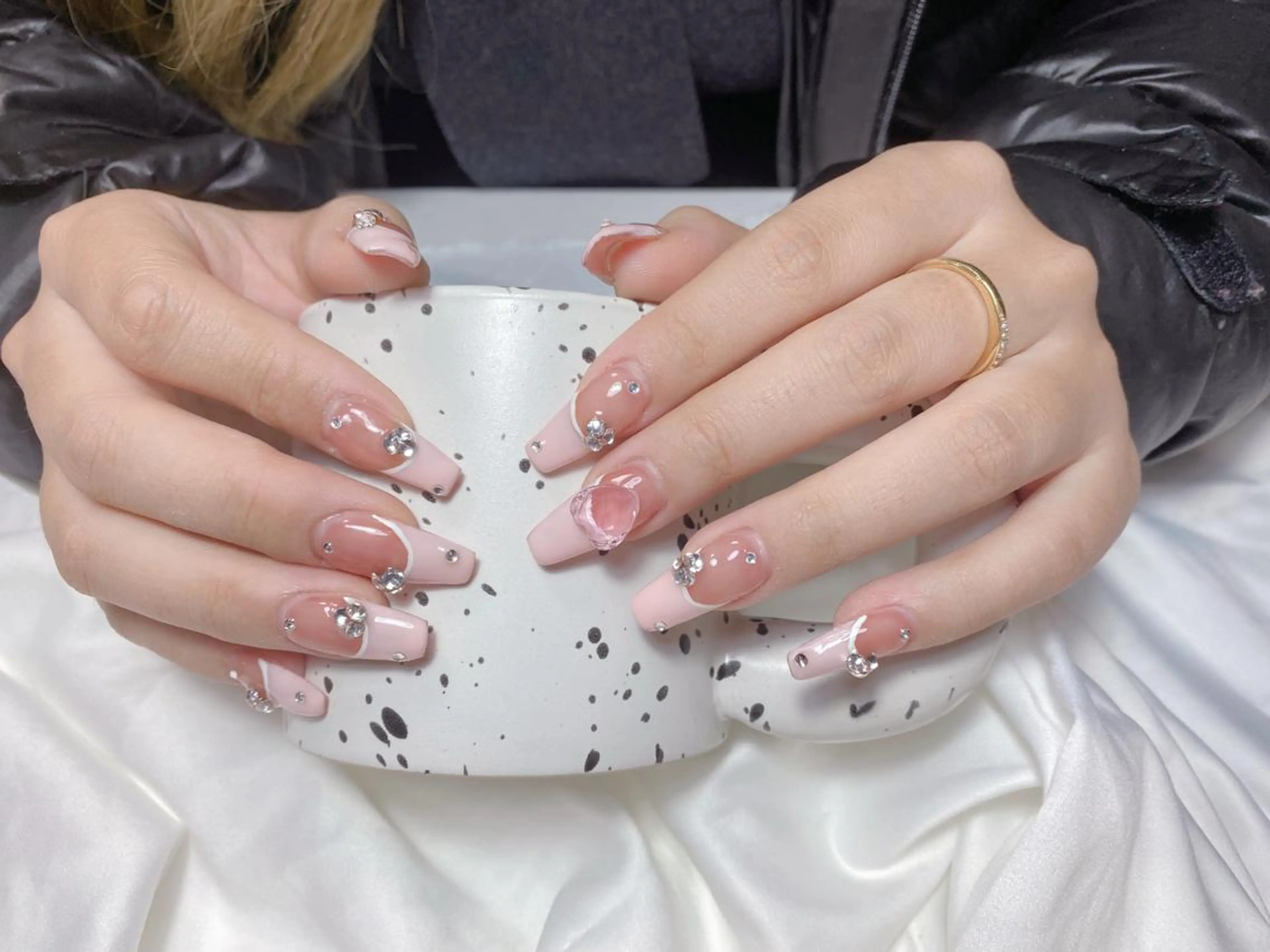 ネイル 持ち込み スカルプネイル ハンドネイル 小林 凛のネイルデザイン