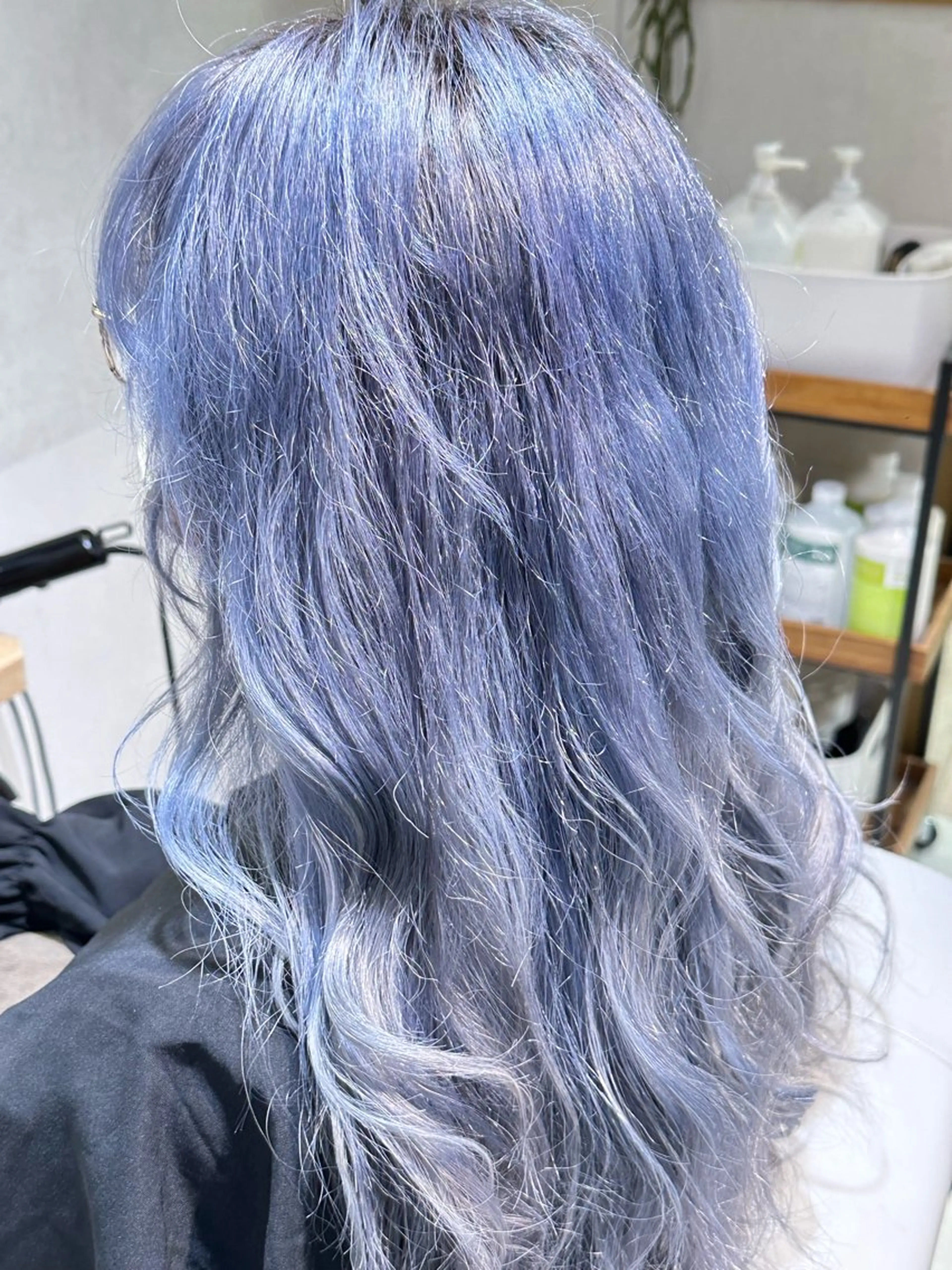 【クール☕️落ち着いた感じに🧸】ワンカラー💫アディクシーカラー✨➕4stトリートメントの写真