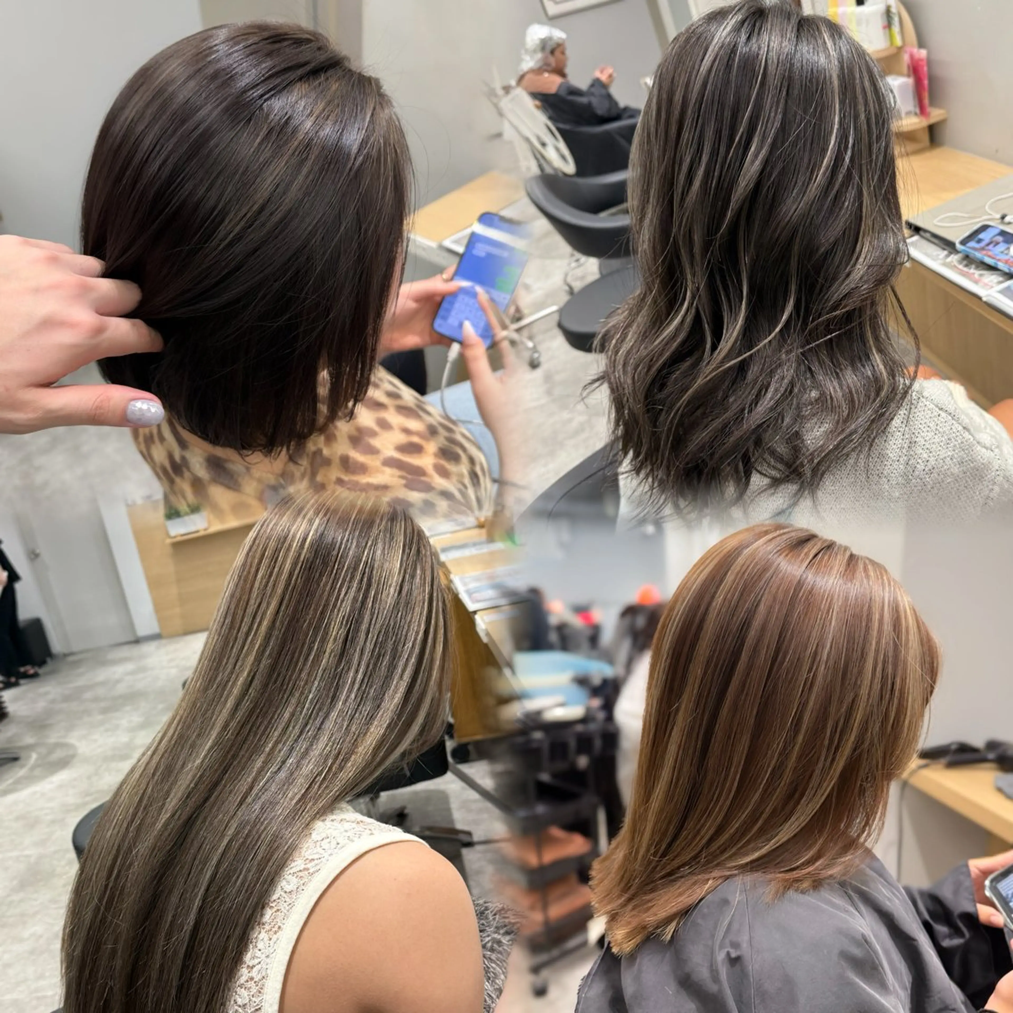 ロング カラー ブリーチ ハイライトカラー 3Dハイライト ハイライト カット ヘアカラー 雰囲気似合わせ/永田 汰伊智/艶カラー🫧のヘアスタイル