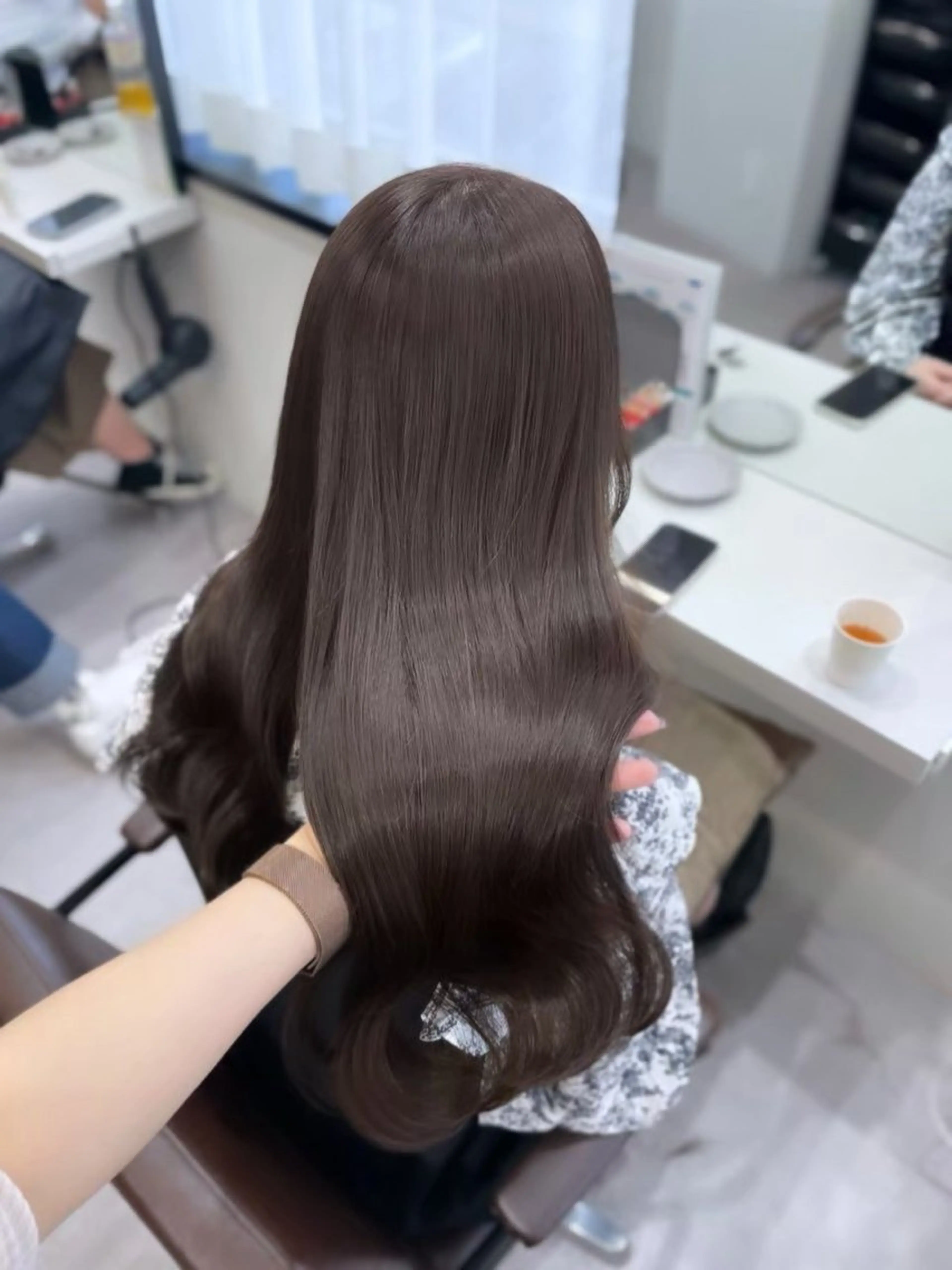 ロング カラー puty.所属・puty. chinariのヘアスタイル