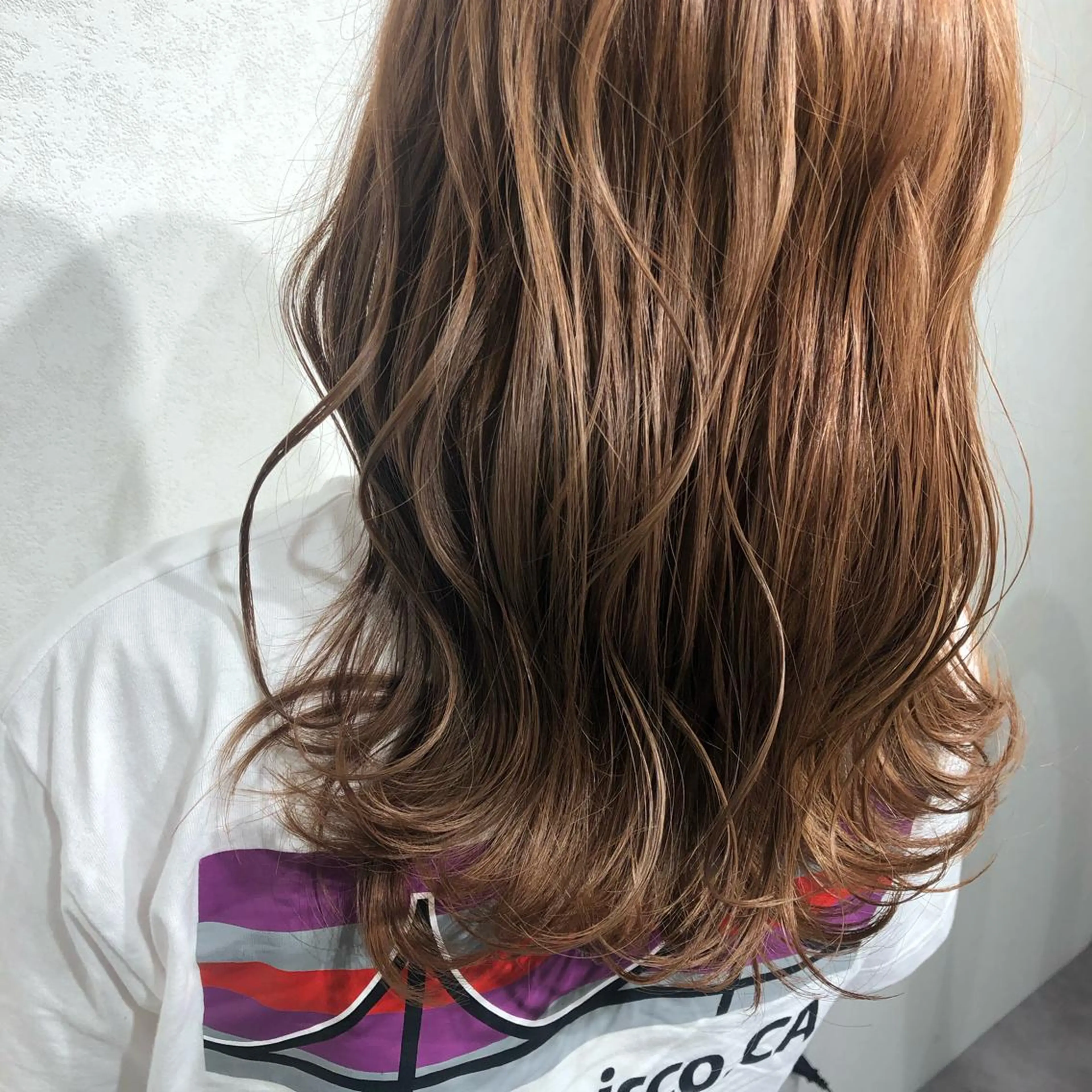 ロング カラー ムトウセイマ/艶髪 /艶ケアWブリーチのヘアスタイル