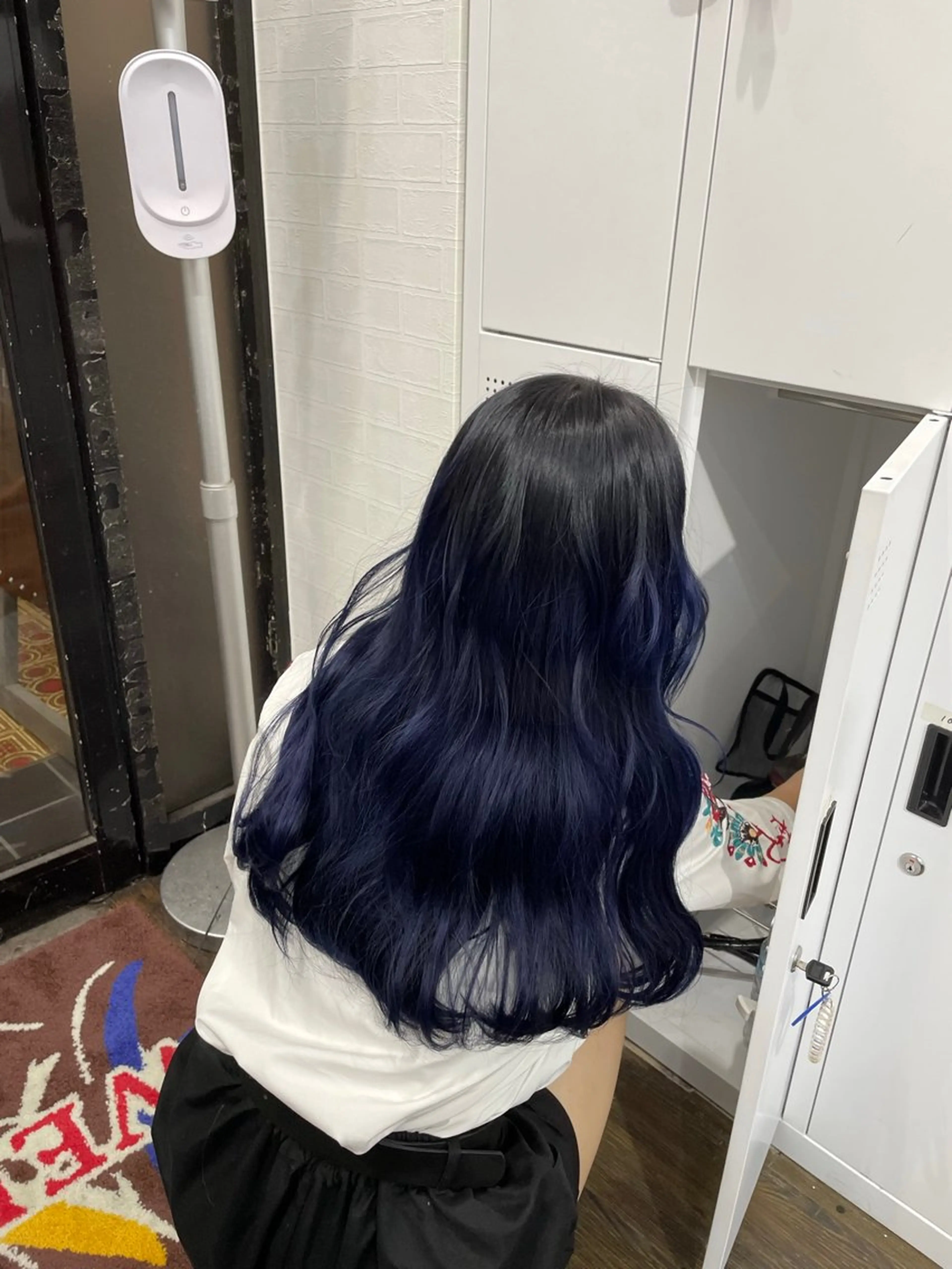 セミロング カラー Yui. ハイトーン/パーマ/のヘアスタイル