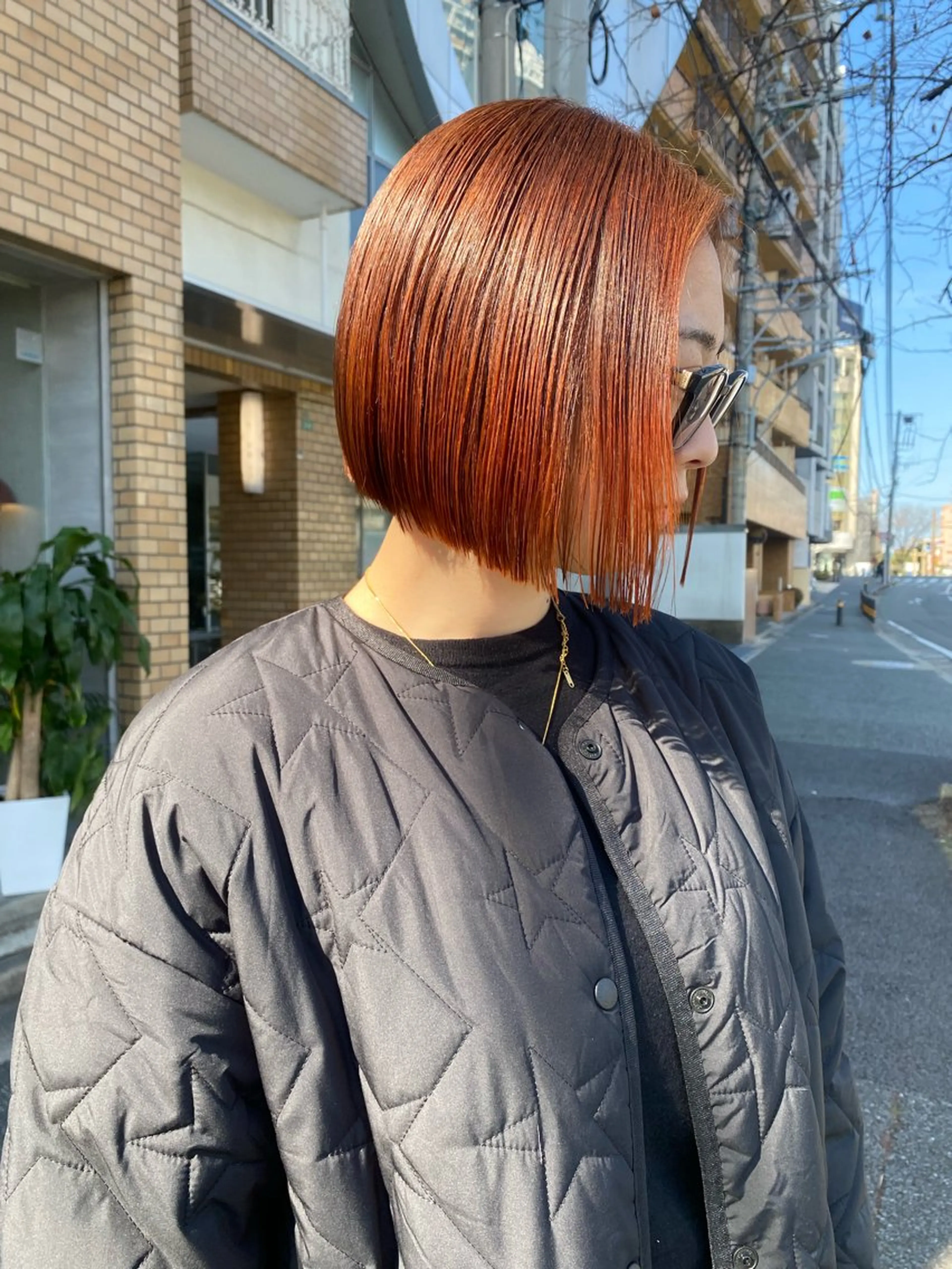 ショート カラー qpula misuzuのヘアスタイル