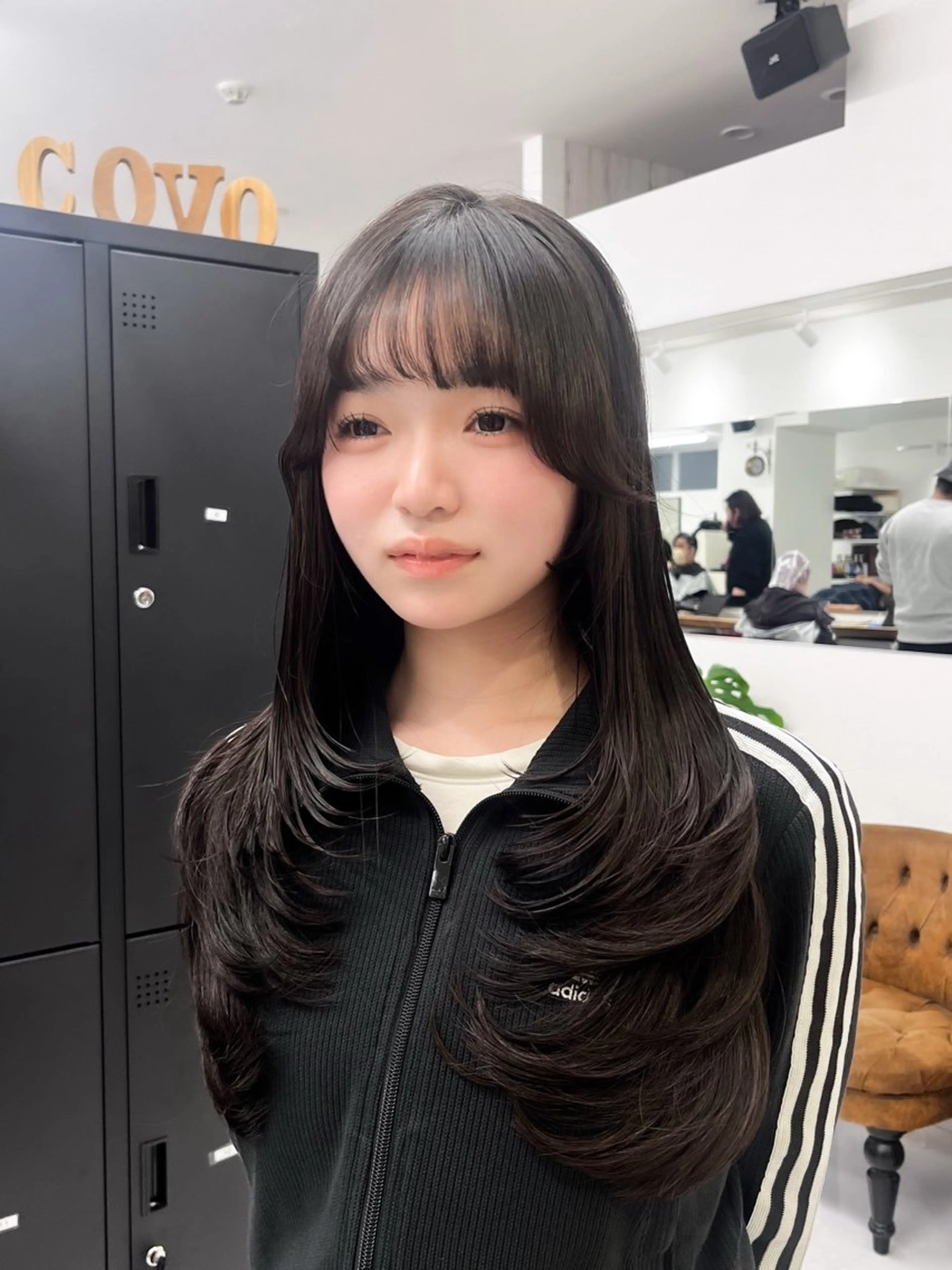 ロング カット COVO所属・髪質改善/韓国ヘア yunaのヘアスタイル