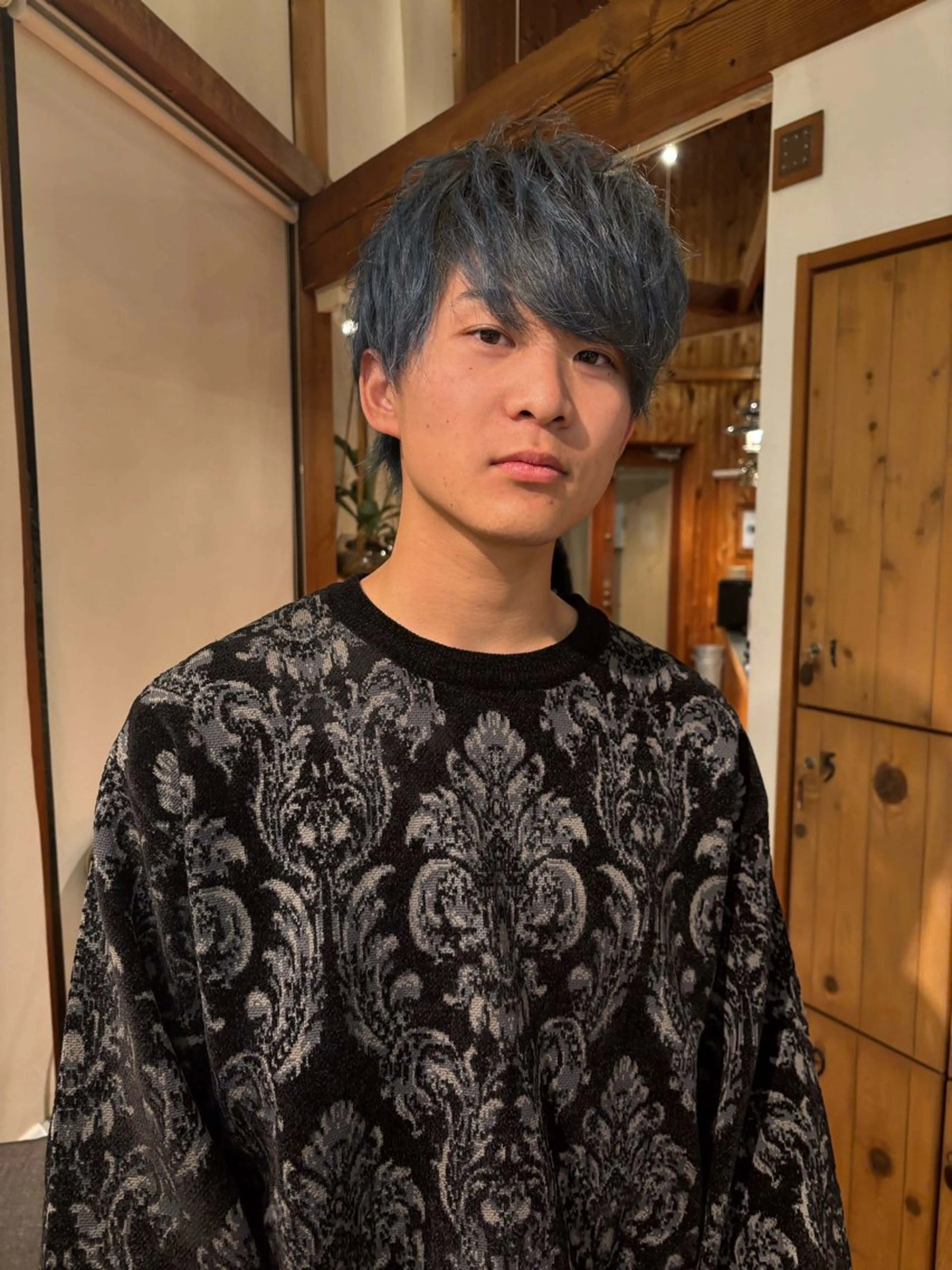 メンズ ヘアカラー 谷澤 貫太のヘアスタイル