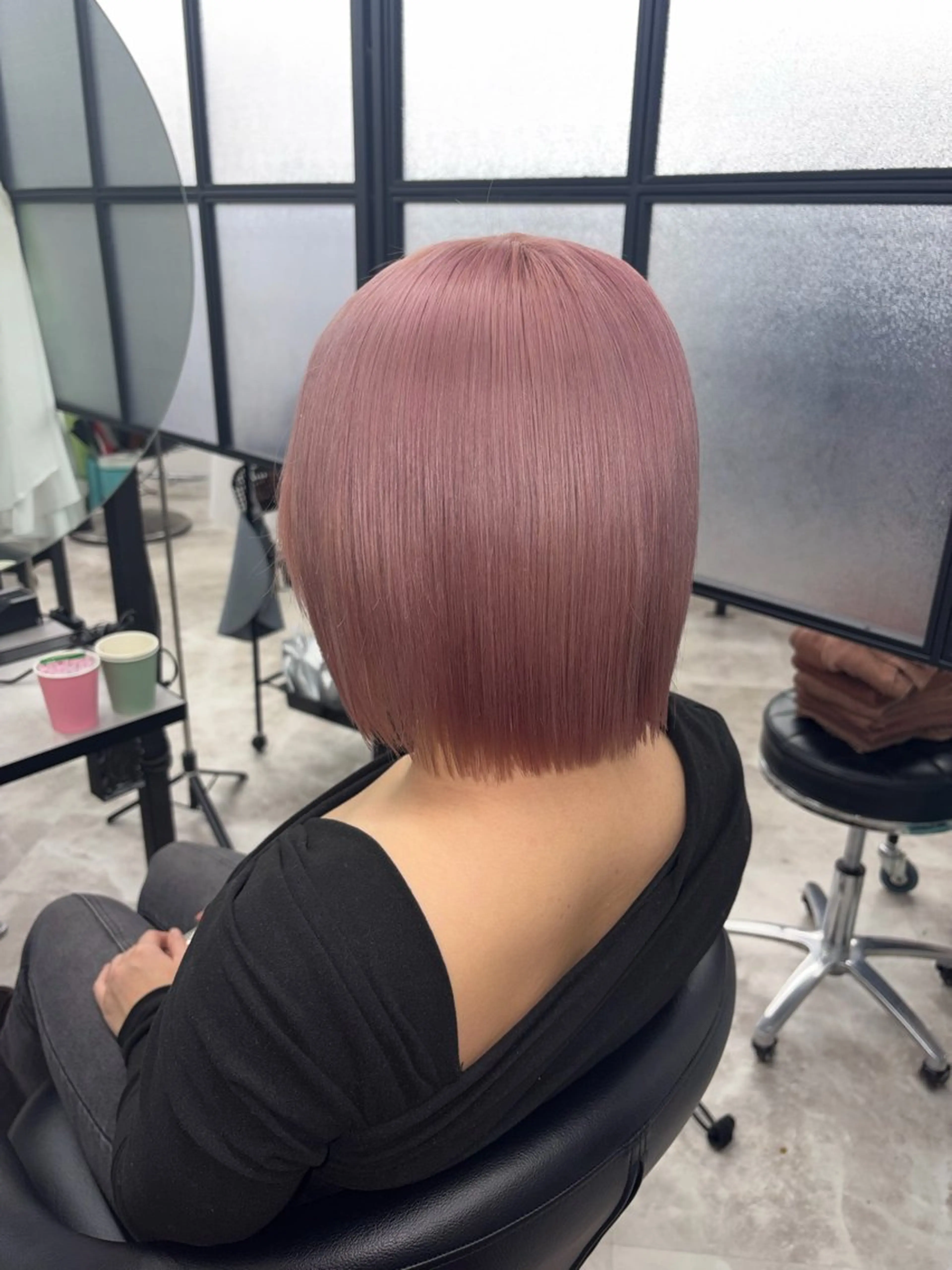 ミディアム ヘアカラー Marin 💗暖色カラー💗のヘアスタイル