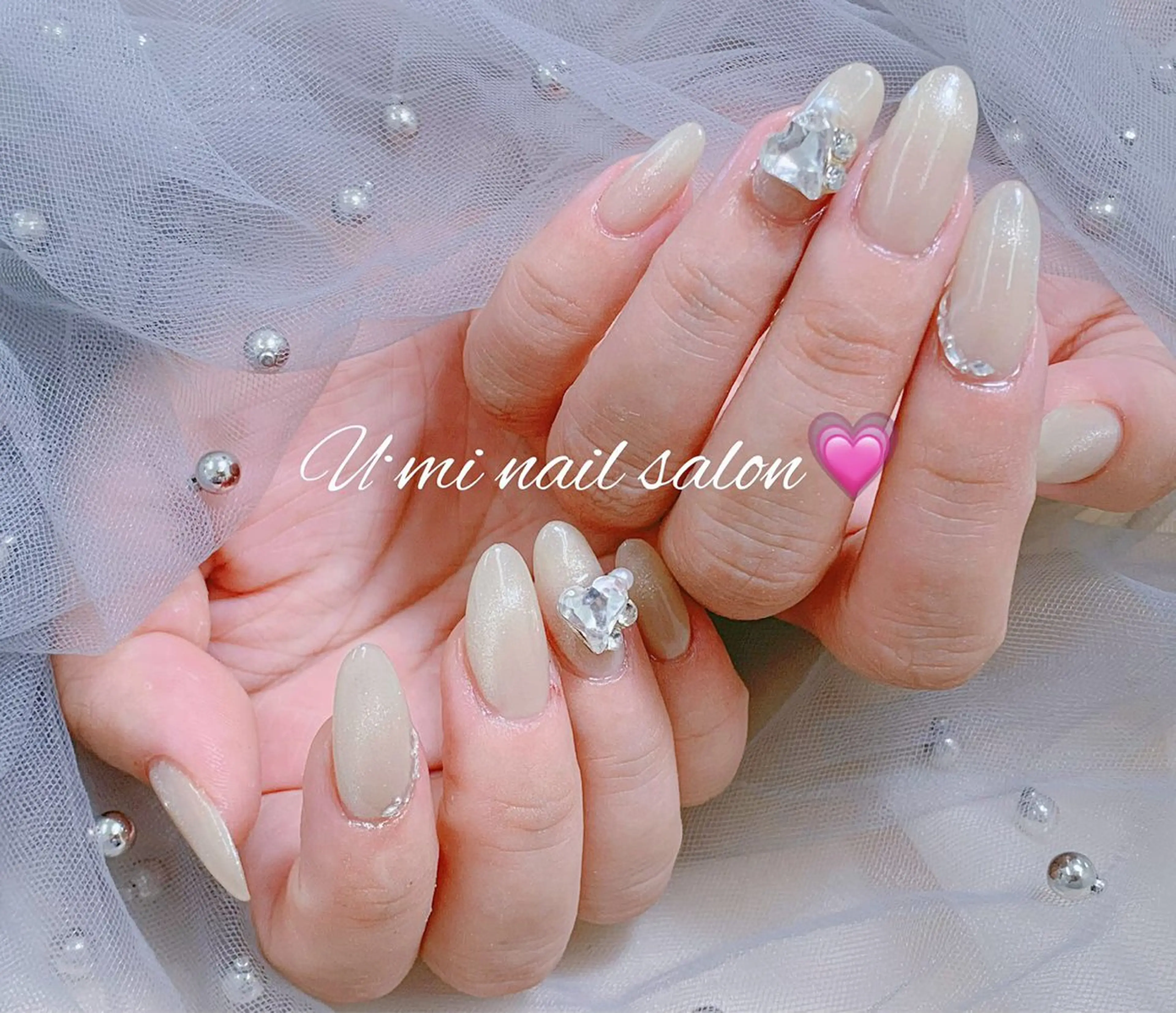ネイル 持ち込み Ｕ·Mi nail salon所属・u・mi  上野御徒町パラジェルのネイルデザイン
