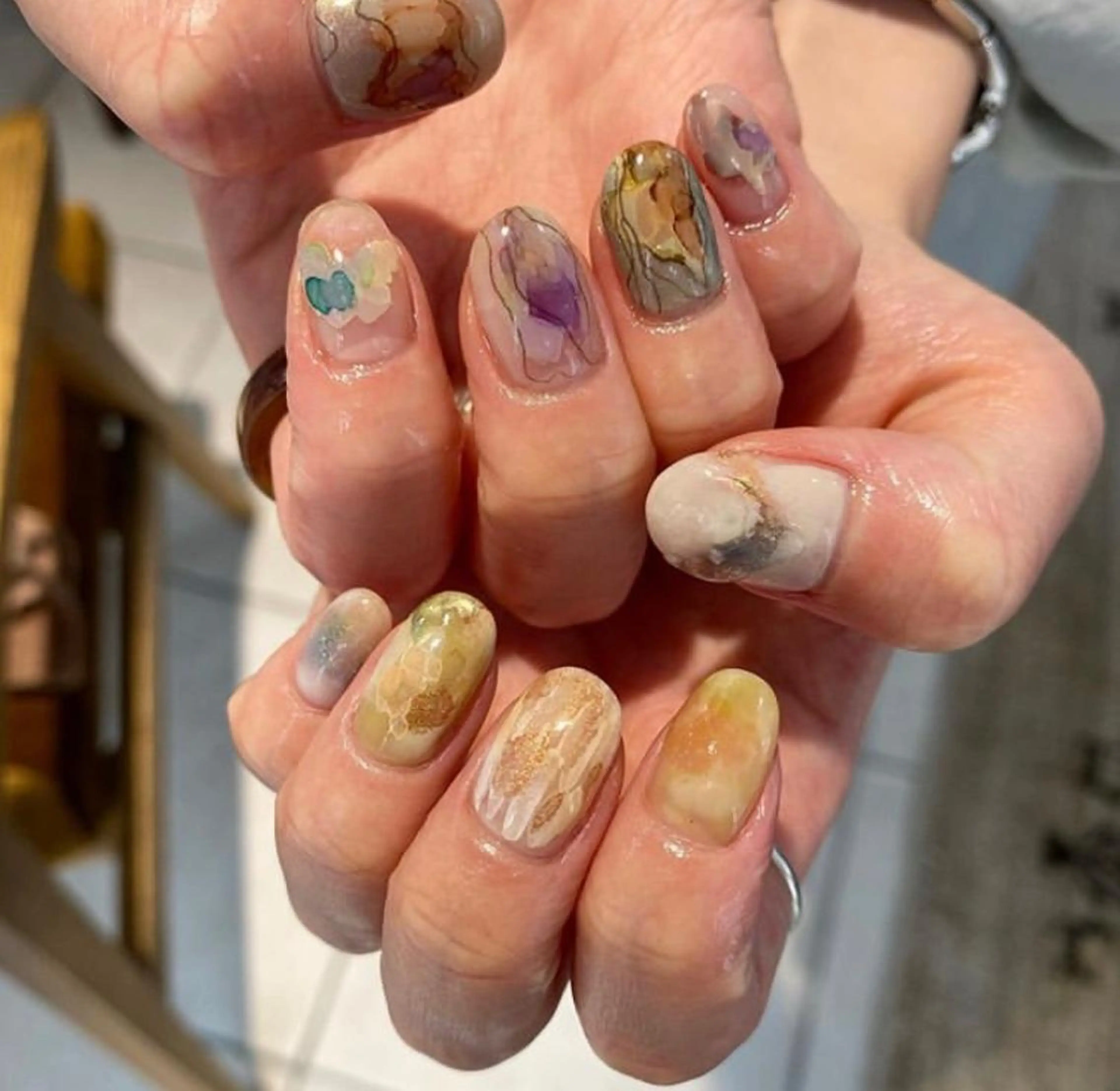 カラー ネイル musee art所属・Musee art 亀戸店のネイルデザイン