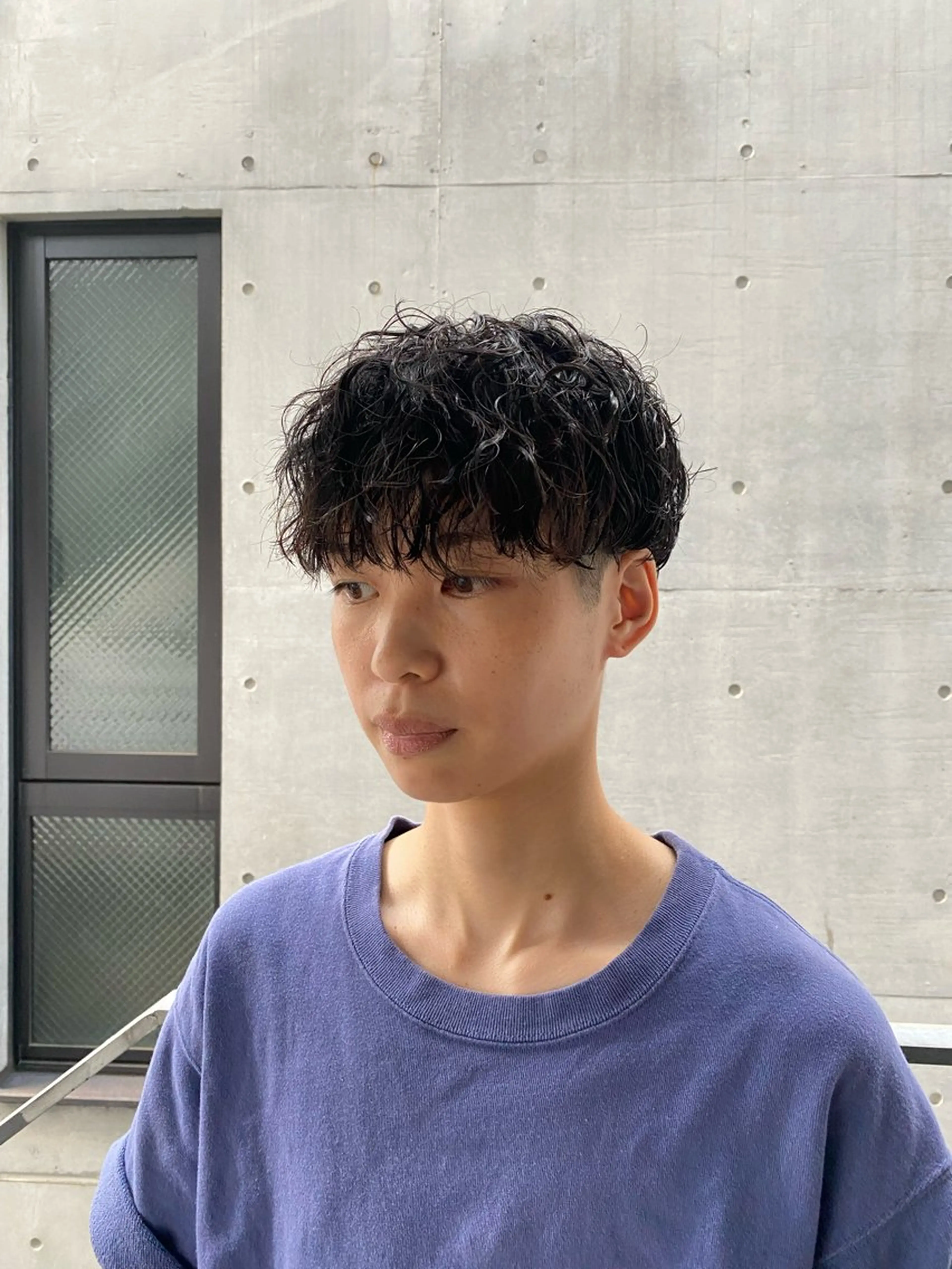 ショート パーマ メンズ カット パーマ トリートメント ヘッドスパ おしゃれパーマ メンズ特化/みーまんのヘアスタイル