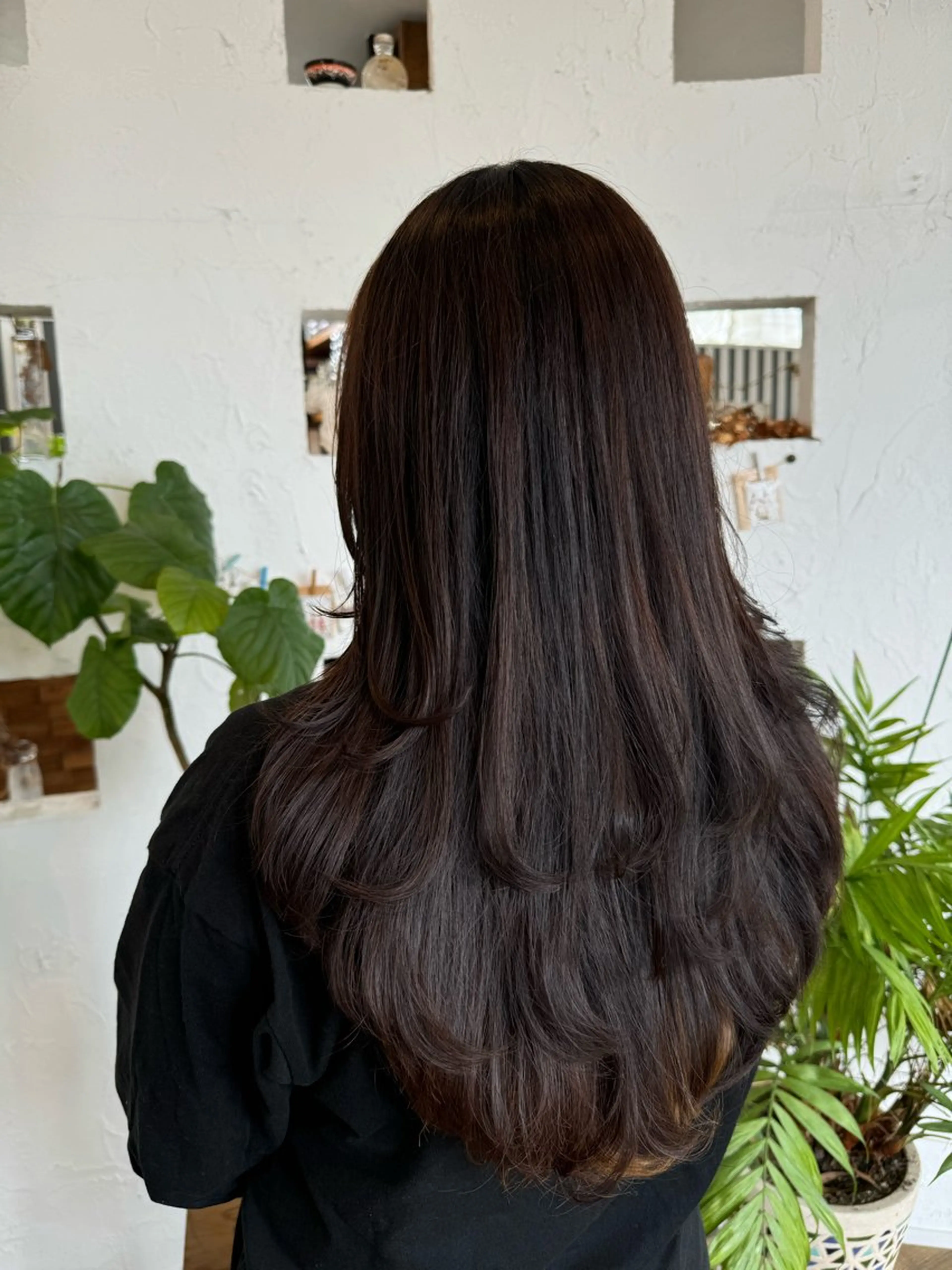 ロング カット ヘアカラー トリートメント 🌸小掛🌸 豊橋外国人風カラーのヘアスタイル