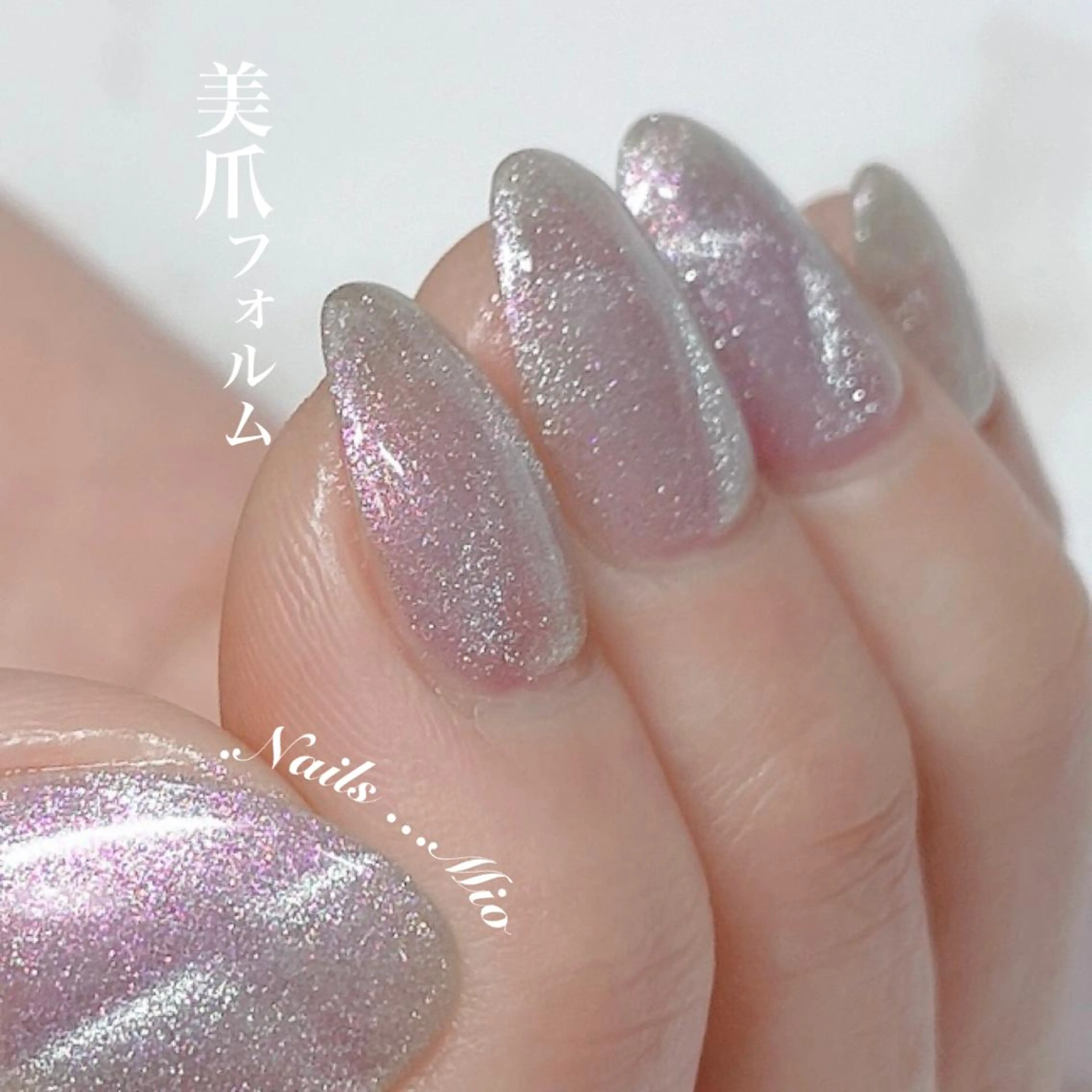 ネイル ジェルネイル マグネットネイル .Nails Mio 赤羽西ネイルサロンのネイルデザイン