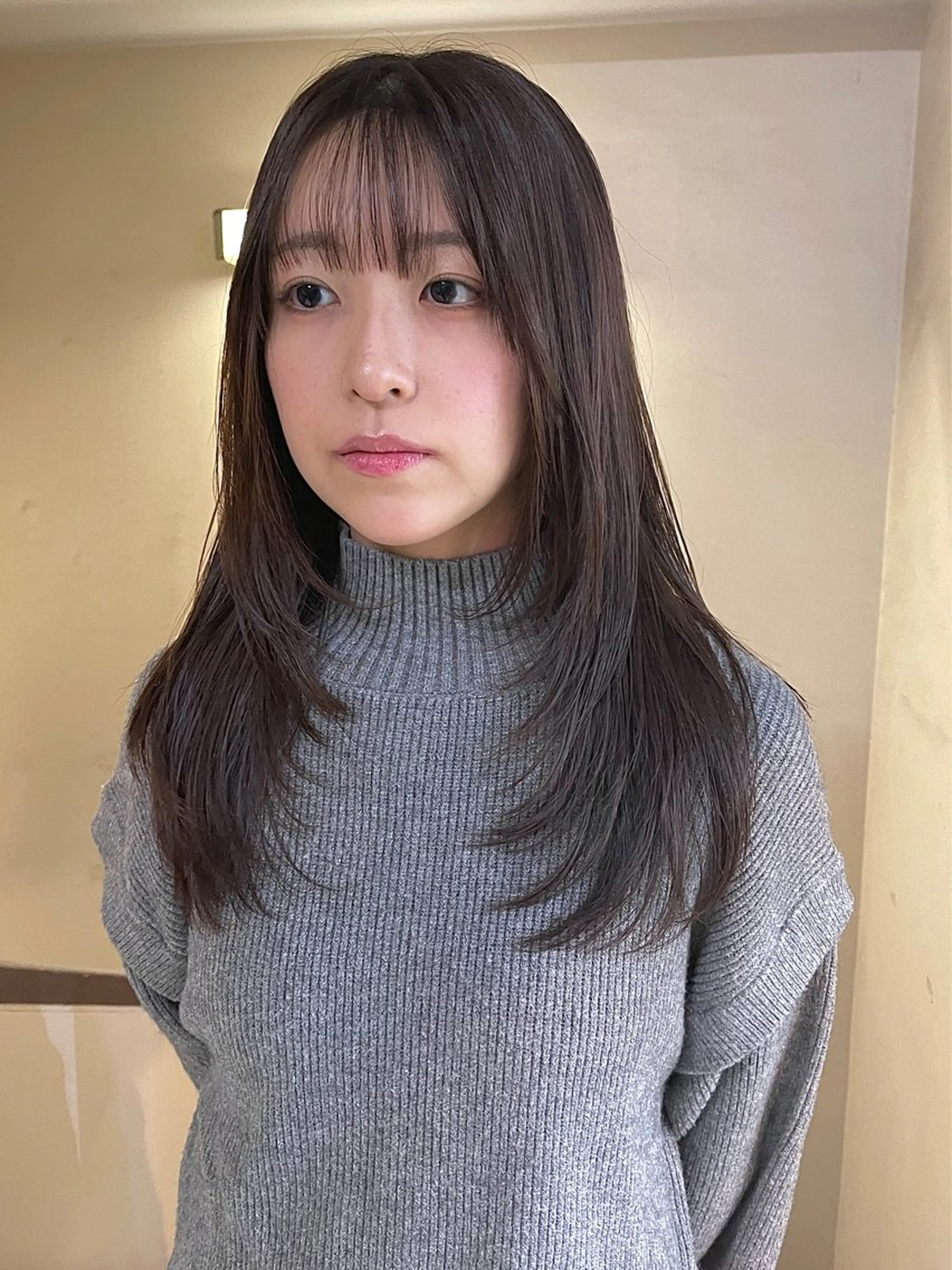 ロング カラー ヘアカラー トリートメント ヘアセット 安部佑哉/ハイトーン /レイヤー/グランジのヘアスタイル