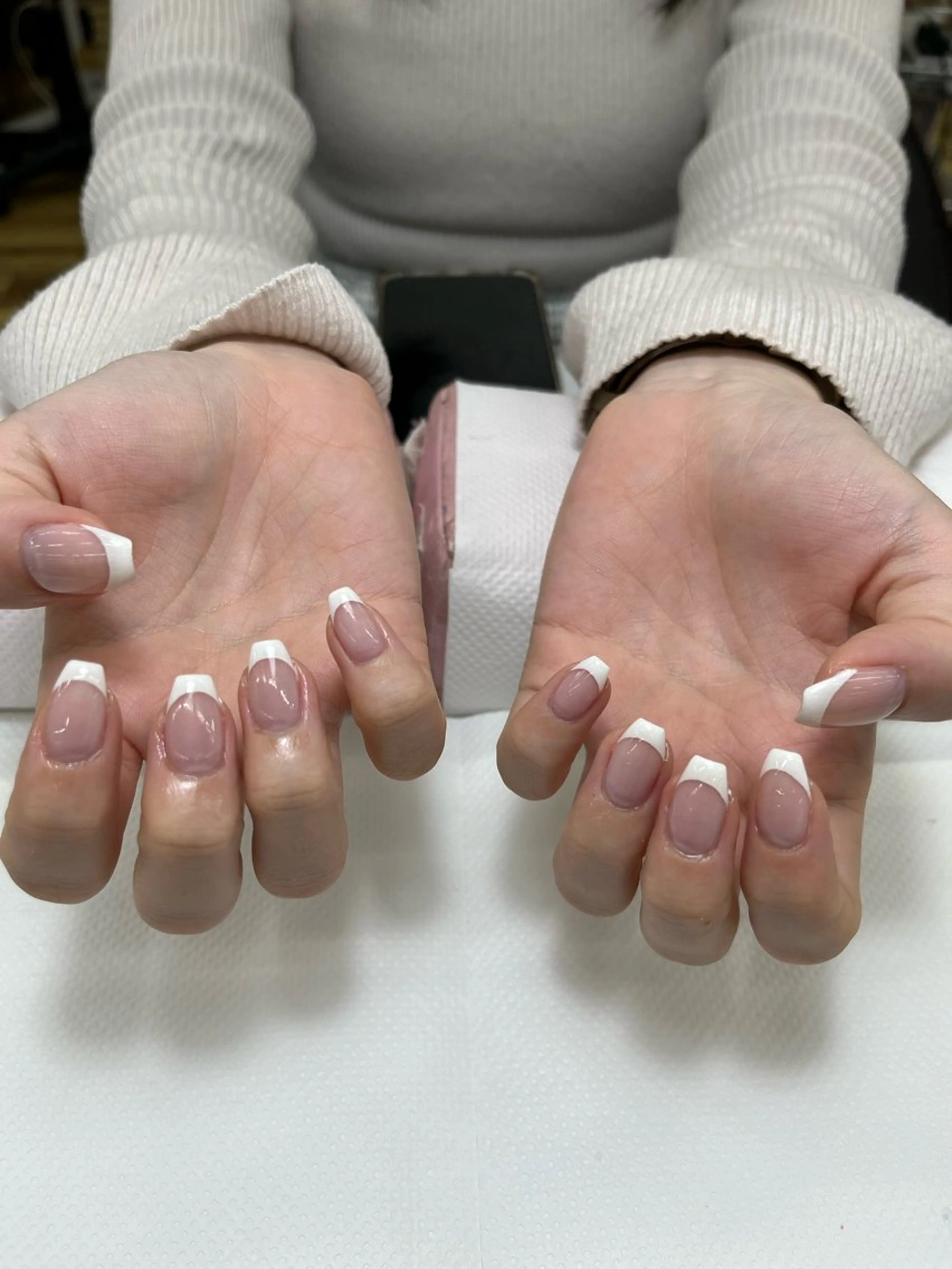 ネイル フレンチネイル ハンドネイル yamazoe 【MAXKELLY】のネイルデザイン