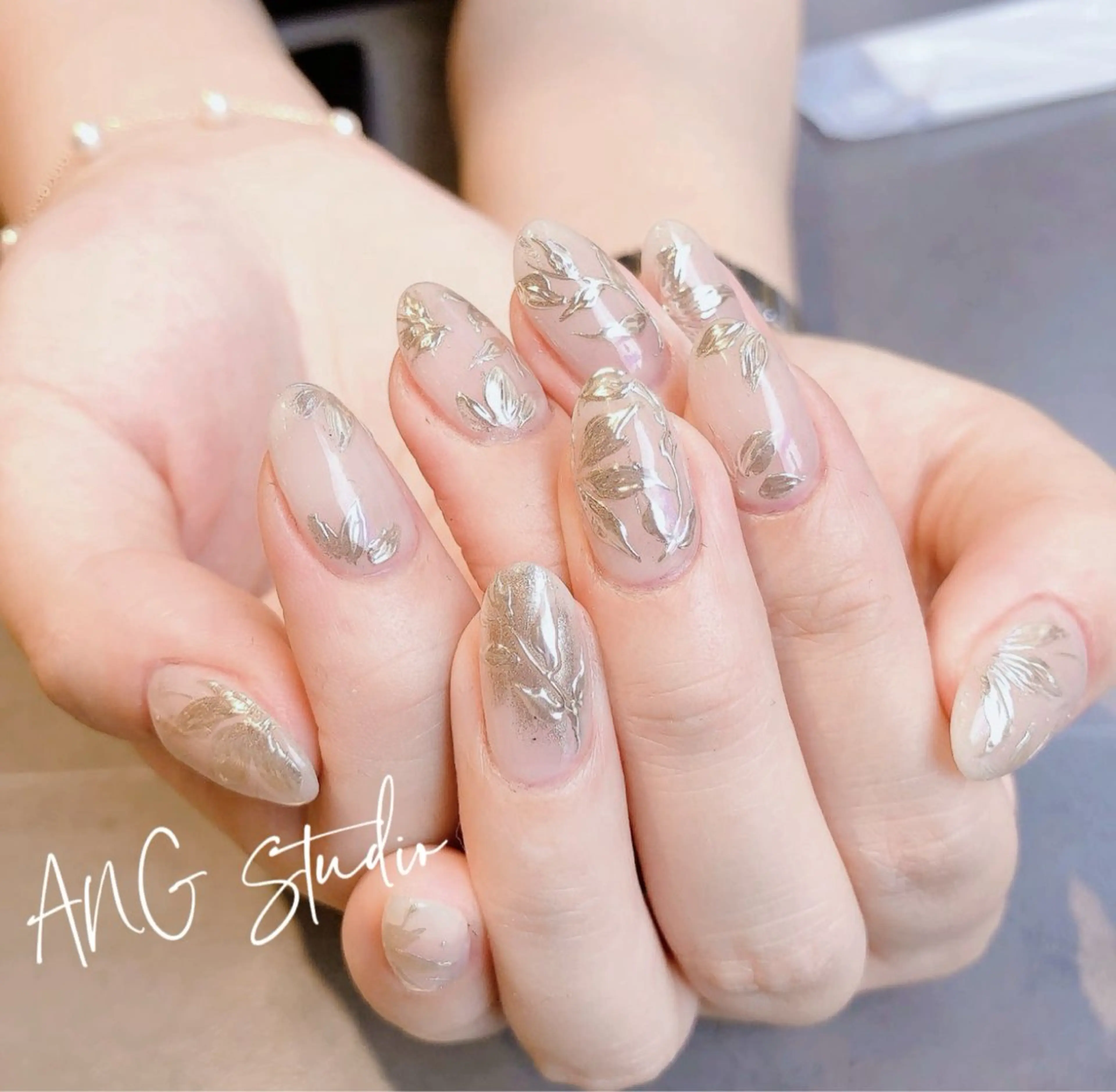 ネイル ハンドネイル ハンドケア ANG Studioのネイルデザイン